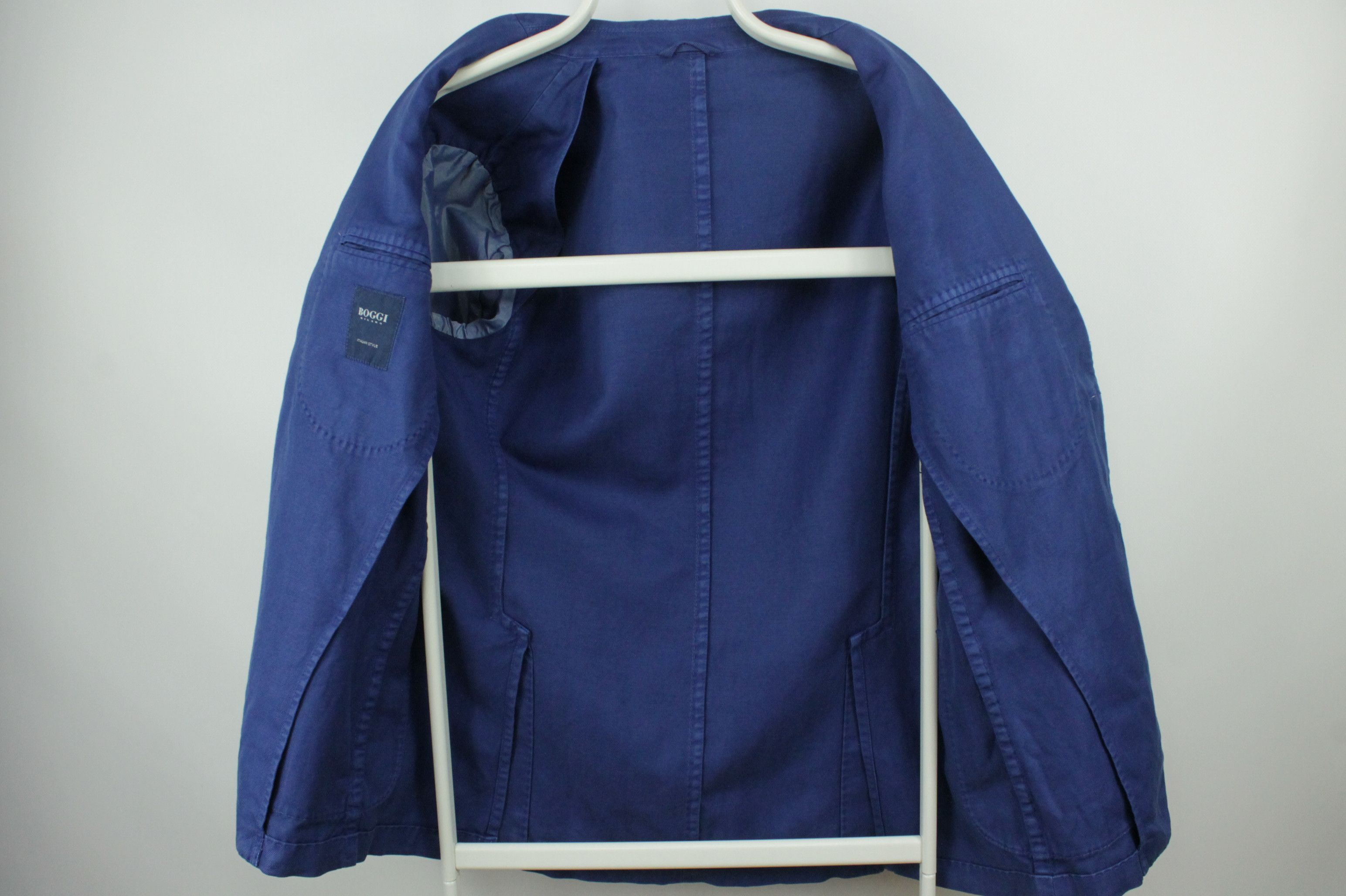 Boggi Boggi Milano Italian Style Linen Cotton Sport Coat Jacket Size US M / EU 48-50 / 2 - 6 Thumbnail