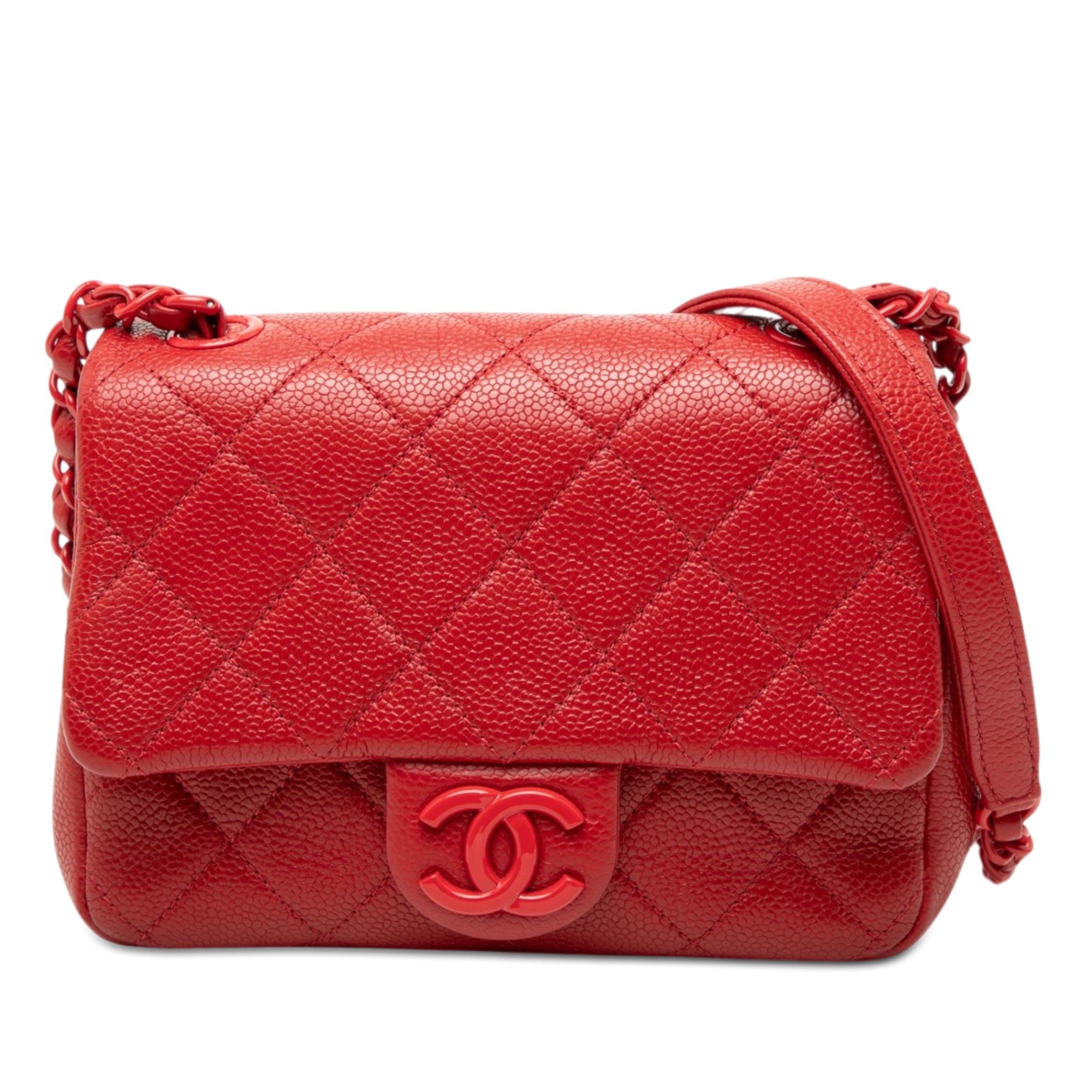Chanel Mini Square Caviar Incognito Flap Size ONE SIZE - 1 Thumbnail