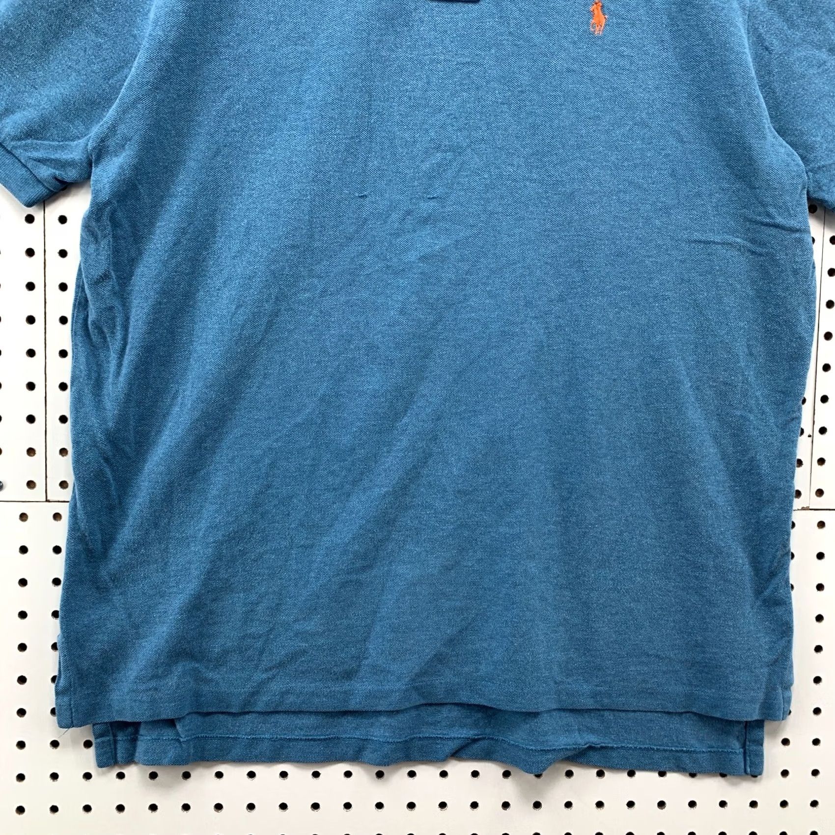 Polo Ralph Lauren Polo Ralph Lauren Polo Shirt Blue Orange Pony Men XL 24x30 Short Sleeve Size US XL / EU 56 / 4 - 5 Thumbnail