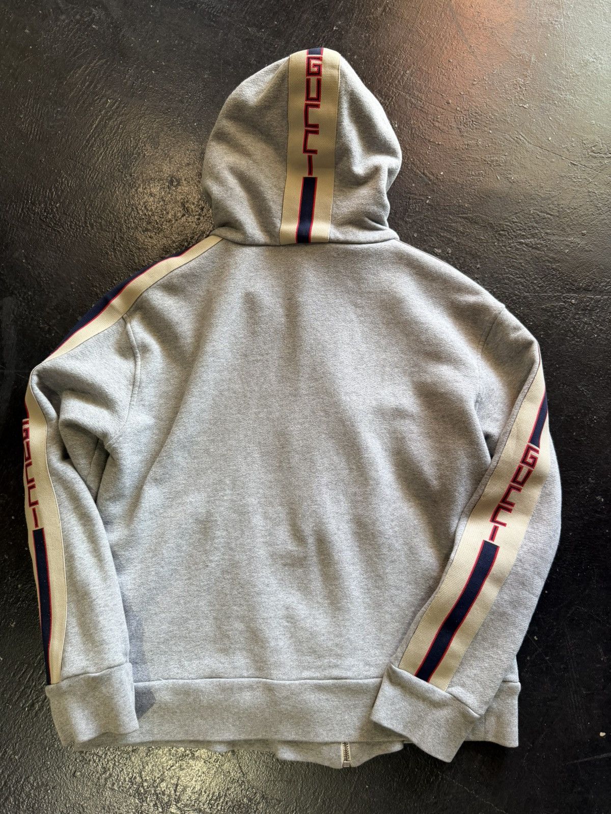 Gucci Gucci stripe band zip jacket Size US L / EU 52-54 / 3 - 2 Thumbnail
