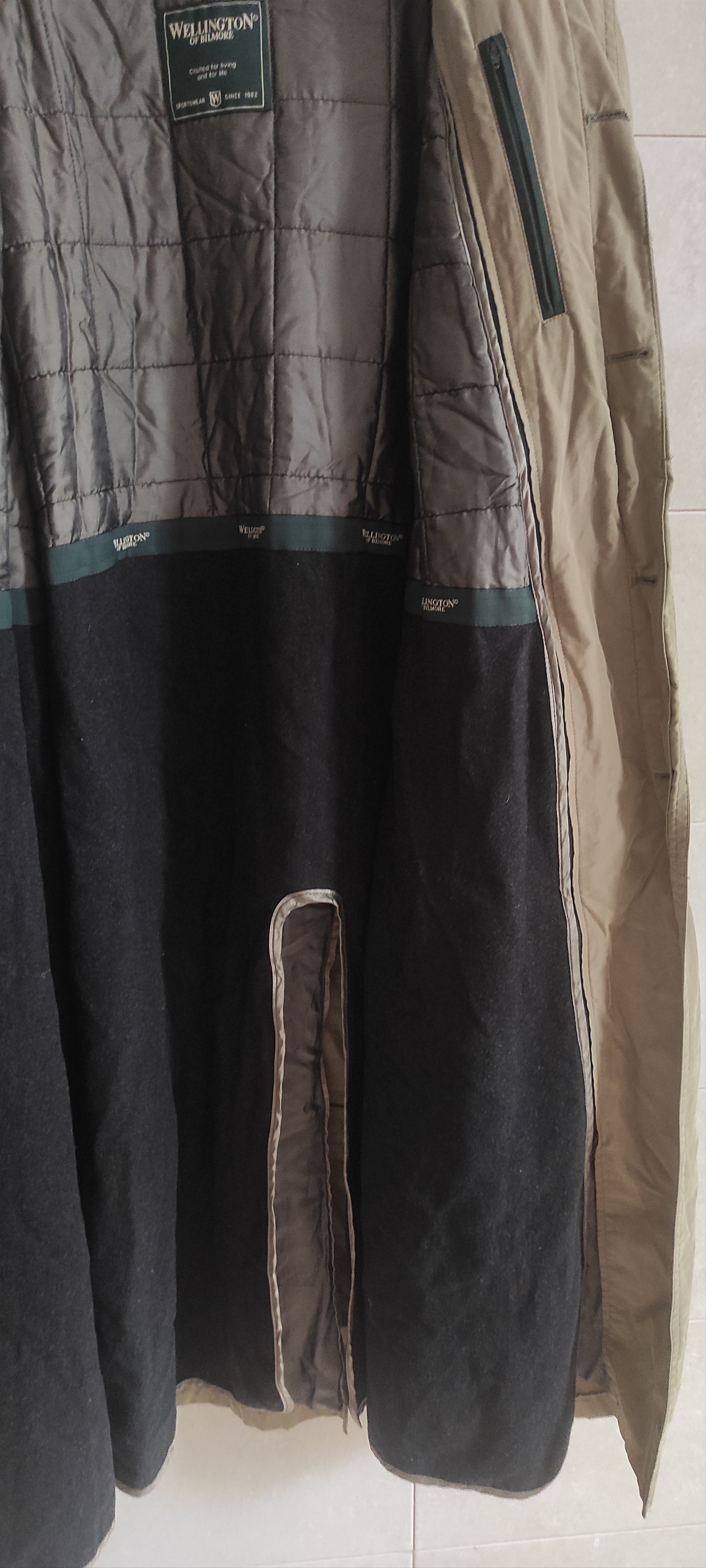 Other WELLINGTON OF BILMORE Mens Windbreaker Trench Coat Size US XL / EU 56 / 4 - 9 Thumbnail