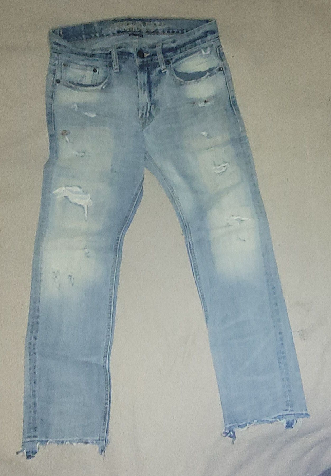 American Eagle Outfitters American Eagle Lightwashed Denim Jean's Size US 29 - 2 Thumbnail