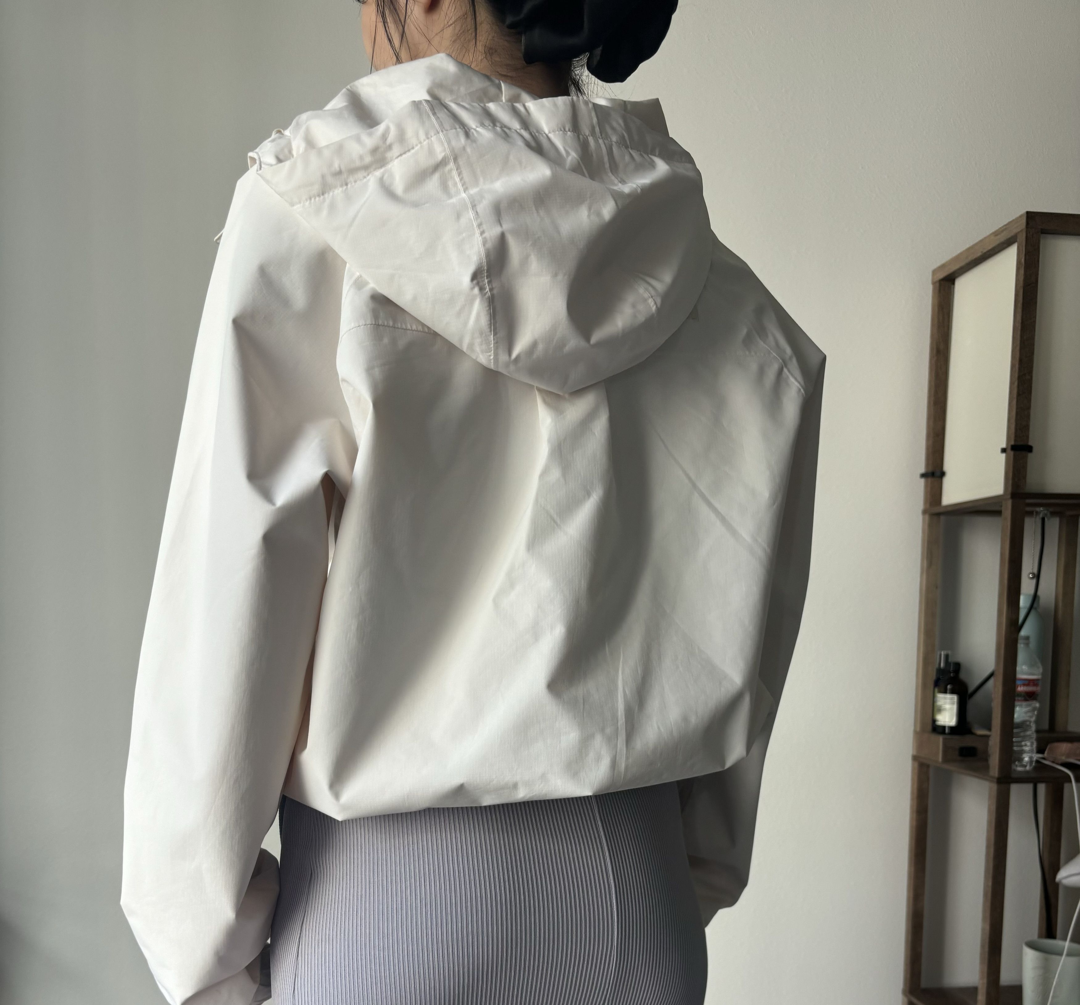 The North Face North Face 24SS White Windbreaker Jacket Size L / US 10 / IT 46 - 4 Thumbnail