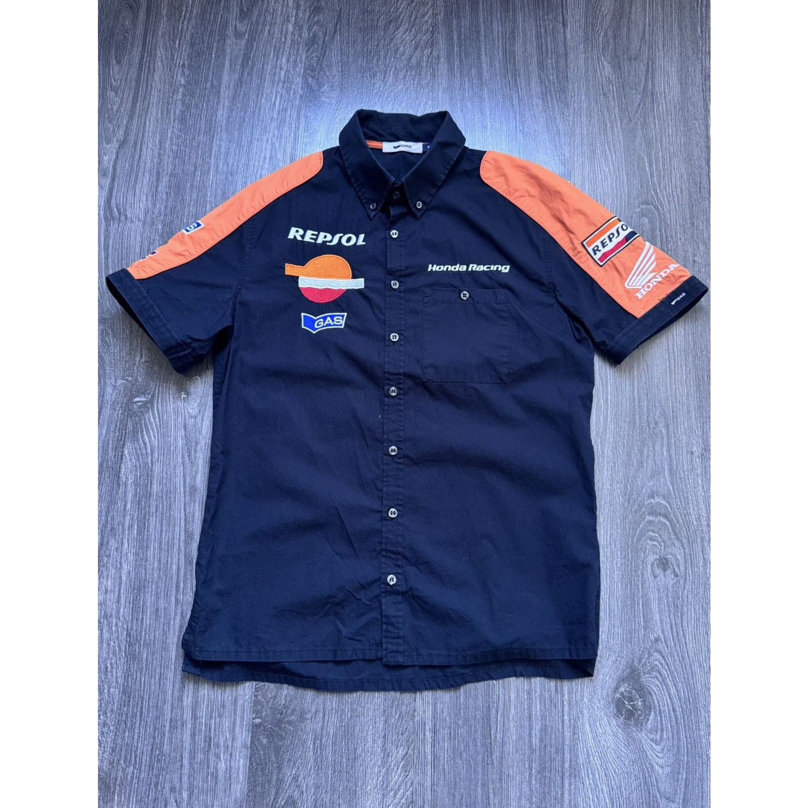 Honda 00s Vintage Honda Racing Shirt Size US S / EU 44-46 / 1 - 2 Thumbnail