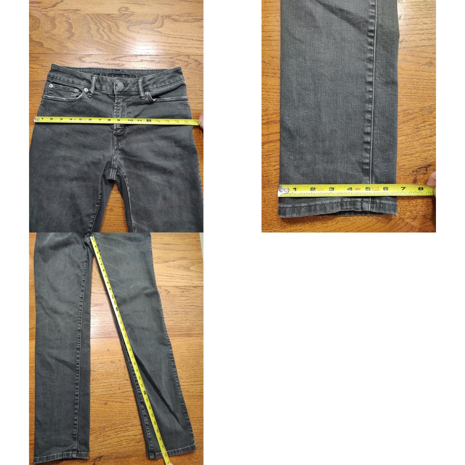 American Eagle Outfitters American Eagle Jeans Mens 28x34 Black Slim Stretch Denim Size US 28 / EU 44 - 9 Thumbnail