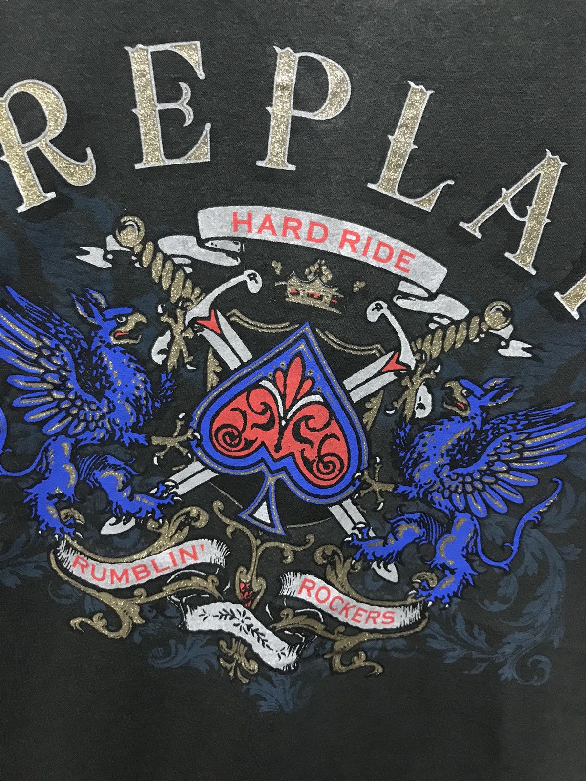 Affliction Replay Affliction Swords Y2K Graphic Tee Size US M / EU 48-50 / 2 - 2 Thumbnail