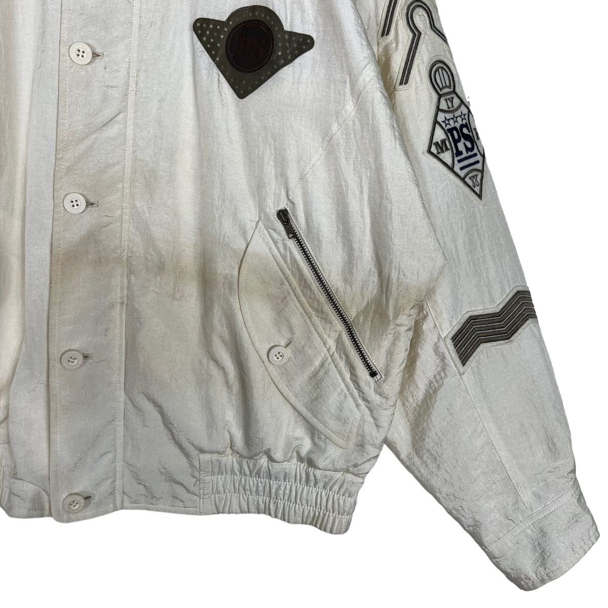 Japanese Brand 🔥 VINTAGE PIA SPORTS OILED BOMBER JACKET Size US M / EU 48-50 / 2 - 5 Thumbnail