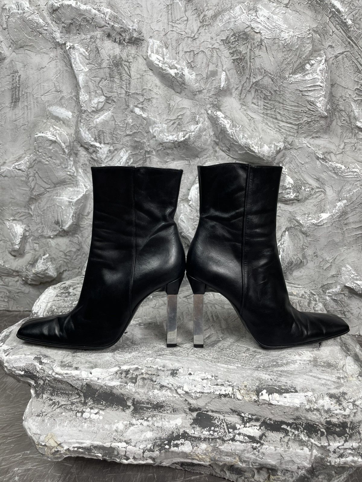 Rick Owens Vintage Y2K Grunge Heels Maison Margiela Rick Owens Style Size US 8.5 / IT 38.5 - 11 Thumbnail