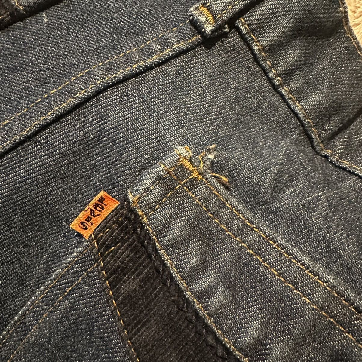 Levi's × Vintage RARE Levi’s Orange Tab Bell Bottom Jeans Size US 27 - 8 Thumbnail