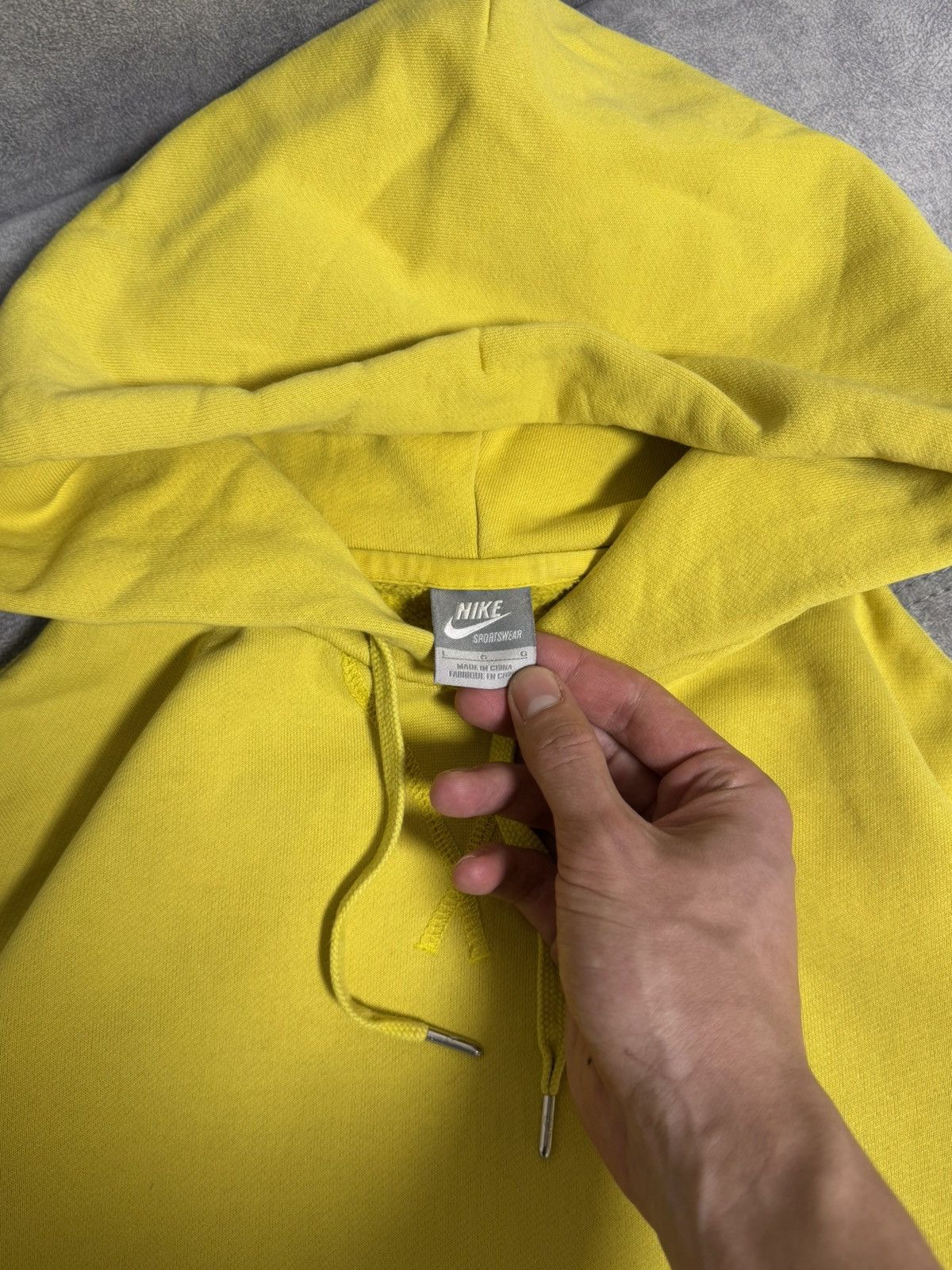 Nike Vintage Nike swoosh oversized Y2K hoodie Size US L / EU 52-54 / 3 - 6 Thumbnail