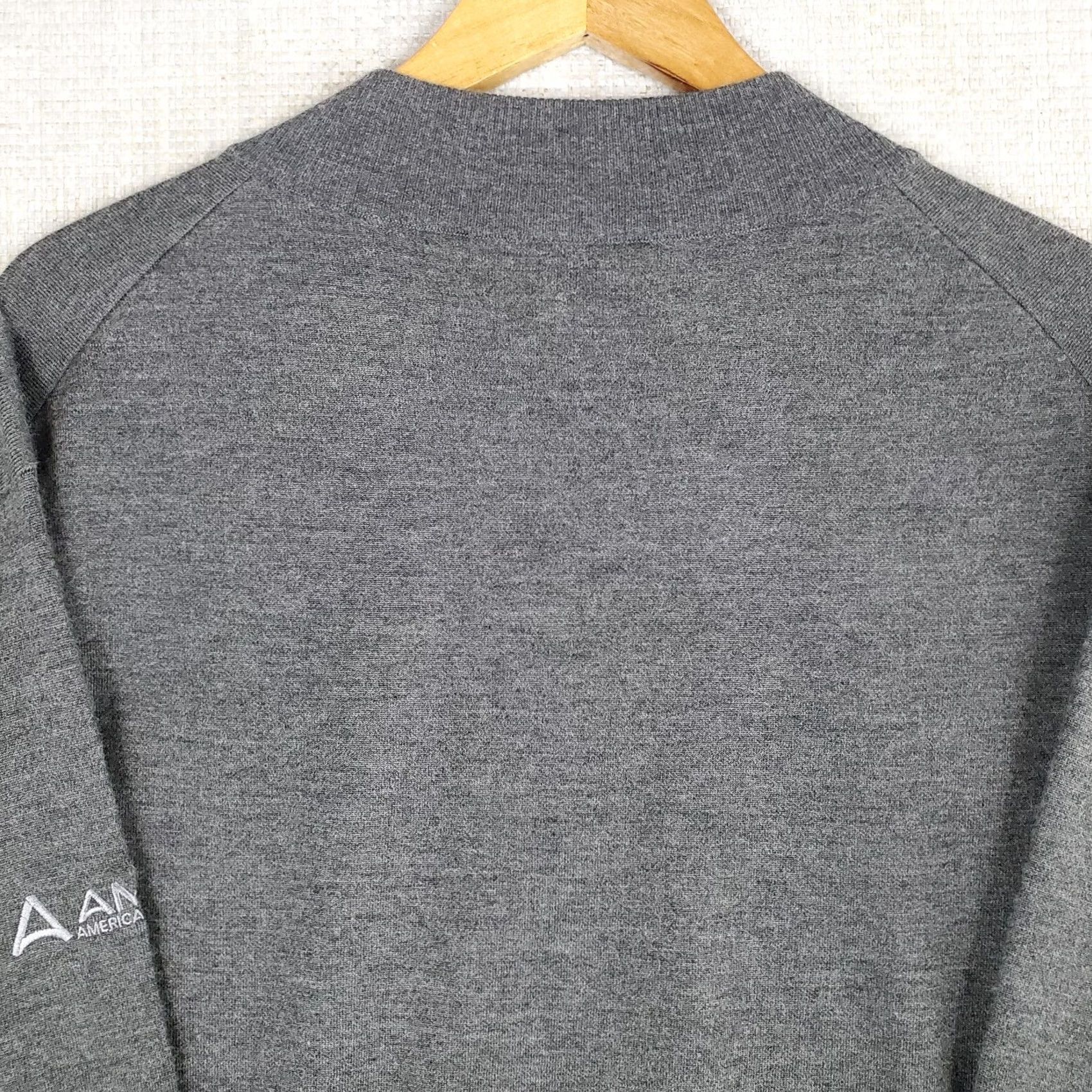 Peter Millar Peter Millar Sweater Pullover 1/4 Zip 2XL Mens Cashmere Silk Gray Crown Comfort Long Sleeve Size US XXL / EU 58 / 5 - 7 Thumbnail