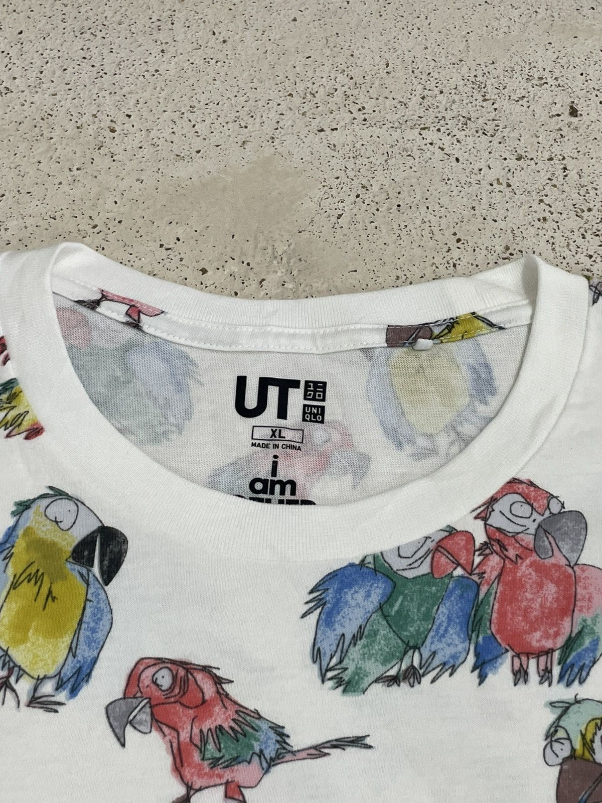 Icecream × Pharrell × Uniqlo I AM Other Pharrel Parrot Uniqlo Collaboration Limited Tee Size US XL / EU 56 / 4 - 7 Thumbnail