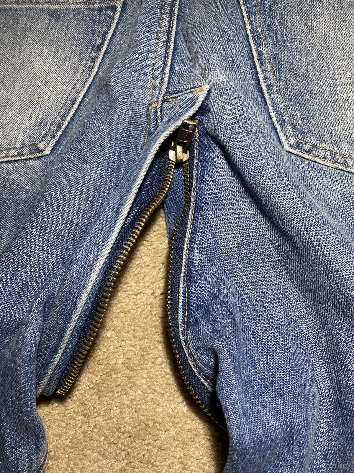 Crotch Seam Patching The Crotch Of Jeans AW19 Martine Rose Crotch