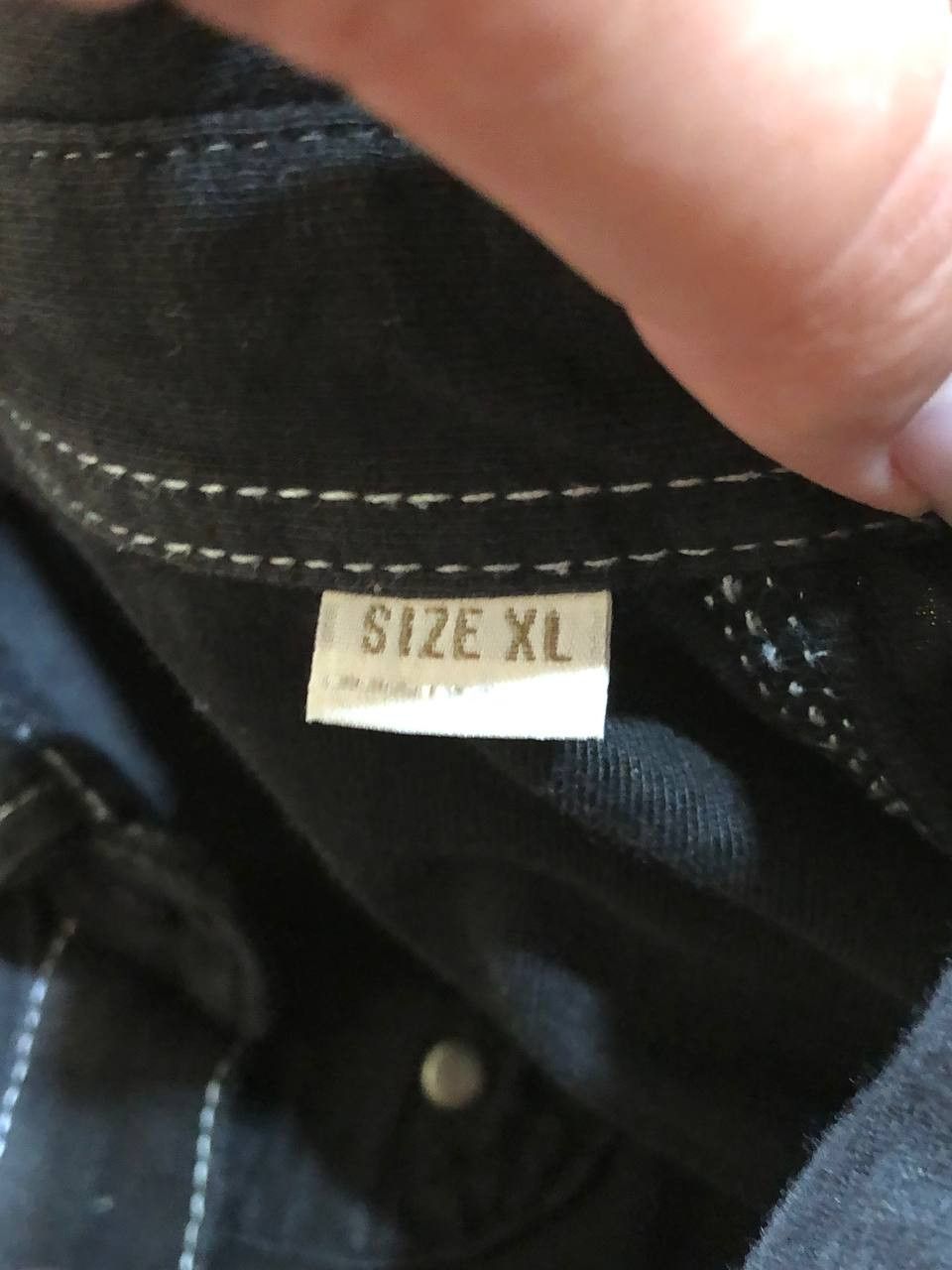 Diesel Vintage 90s Diesel Y2K Black Polo Streetwear Size US XL / EU 56 / 4 - 5 Thumbnail