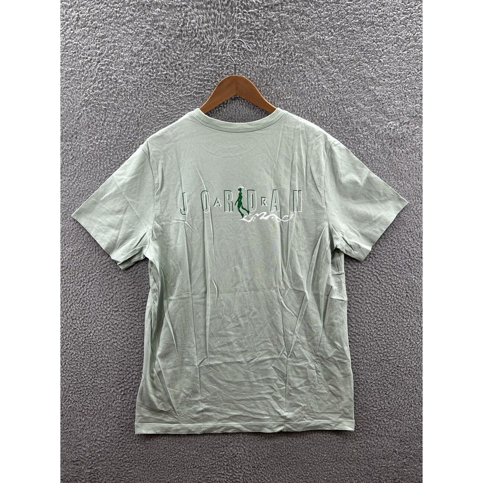 Jordan Brand Air Jordan T-Shirt 'Pistachio' DX9577-266 Size Large SAMPLE Size US L / EU 52-54 / 3 - 2 Thumbnail