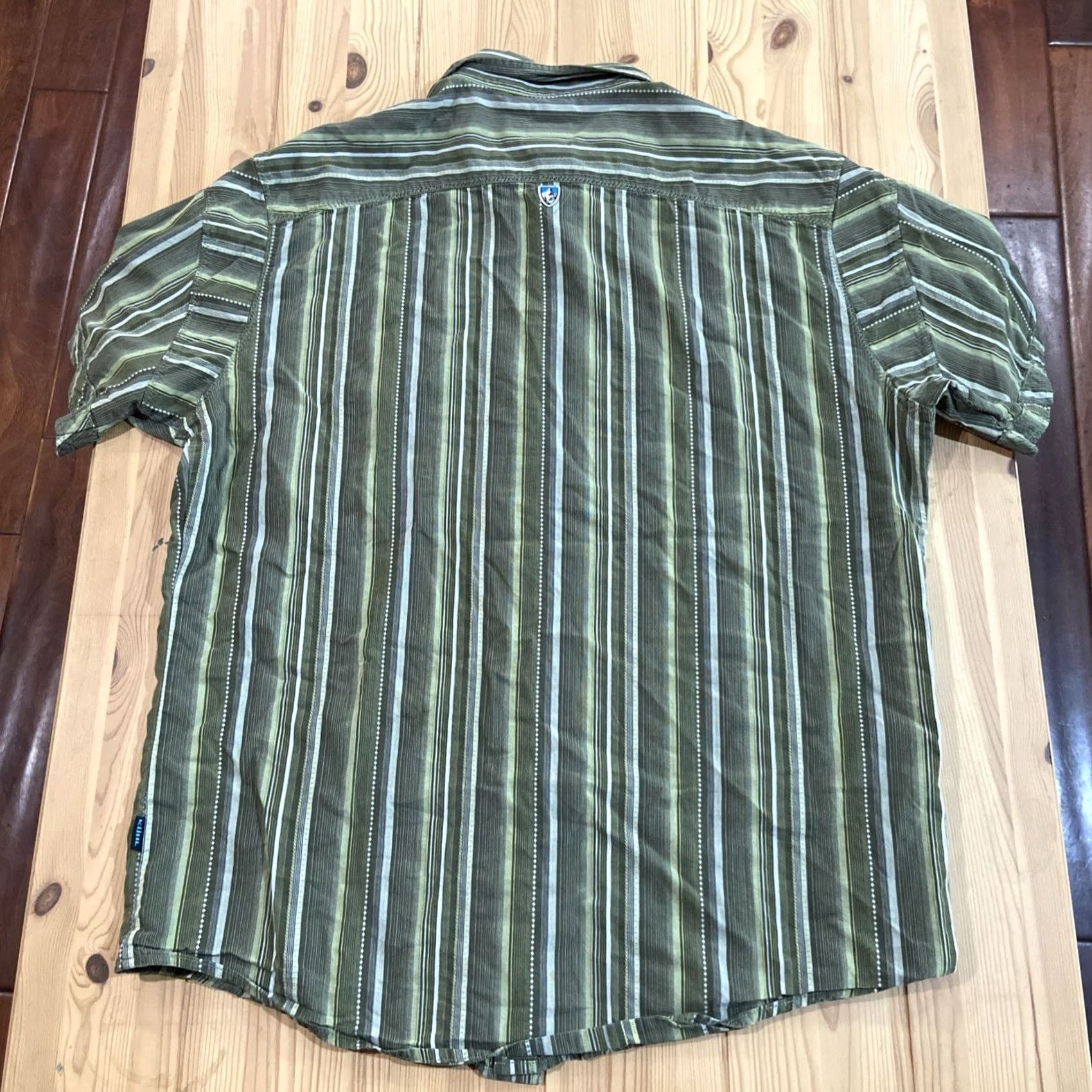 Vintage Kuhl Suncel Mens XL Green Plaid Short Sleeve Button Up Shirt Outdoor Casual Size US XL / EU 56 / 4 - 6 Thumbnail