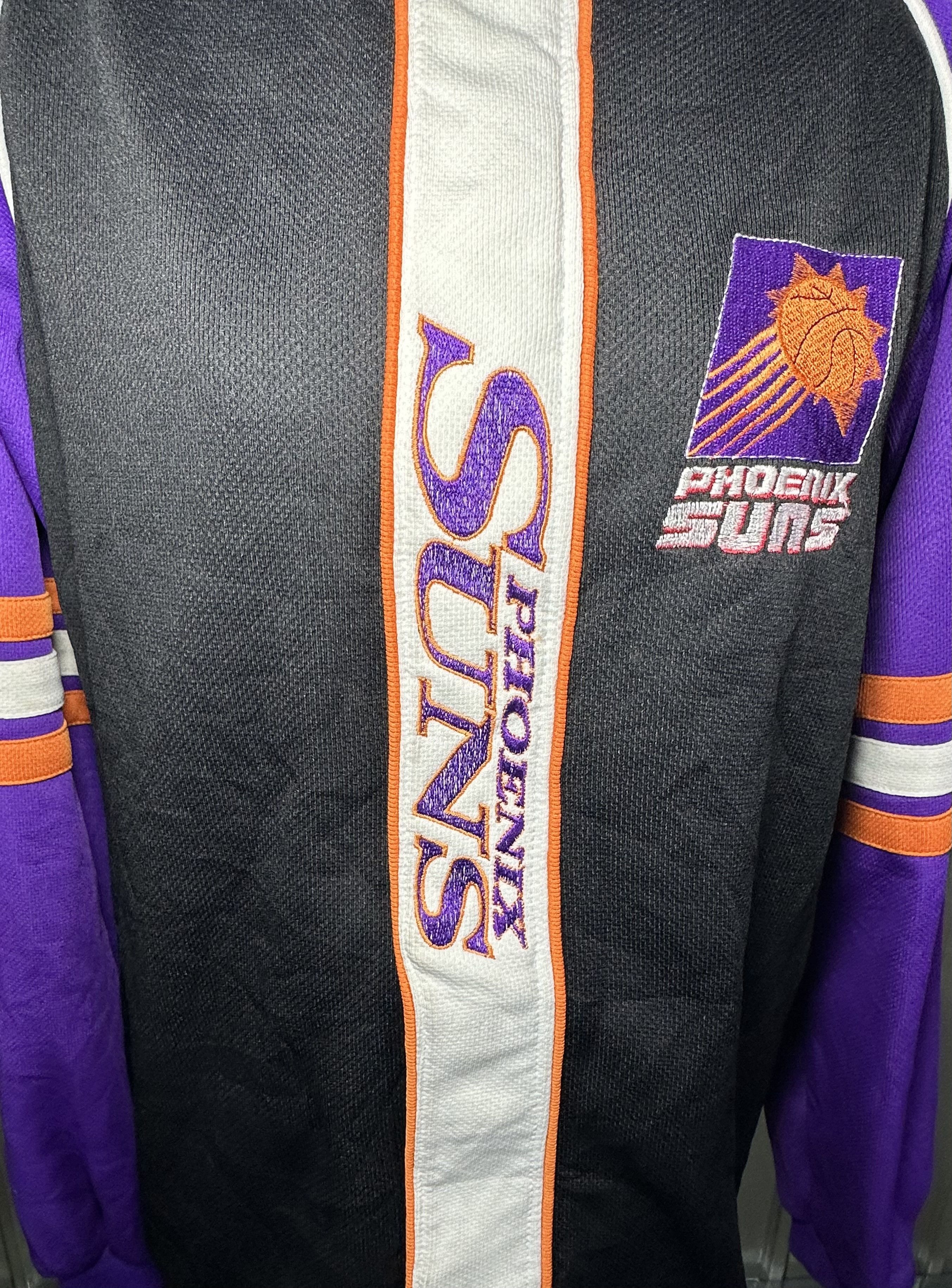 Other Vintage 90s Phoenix Suns NBA Warm Up Jacket Sportonics Size US XL / EU 56 / 4 - 3 Thumbnail