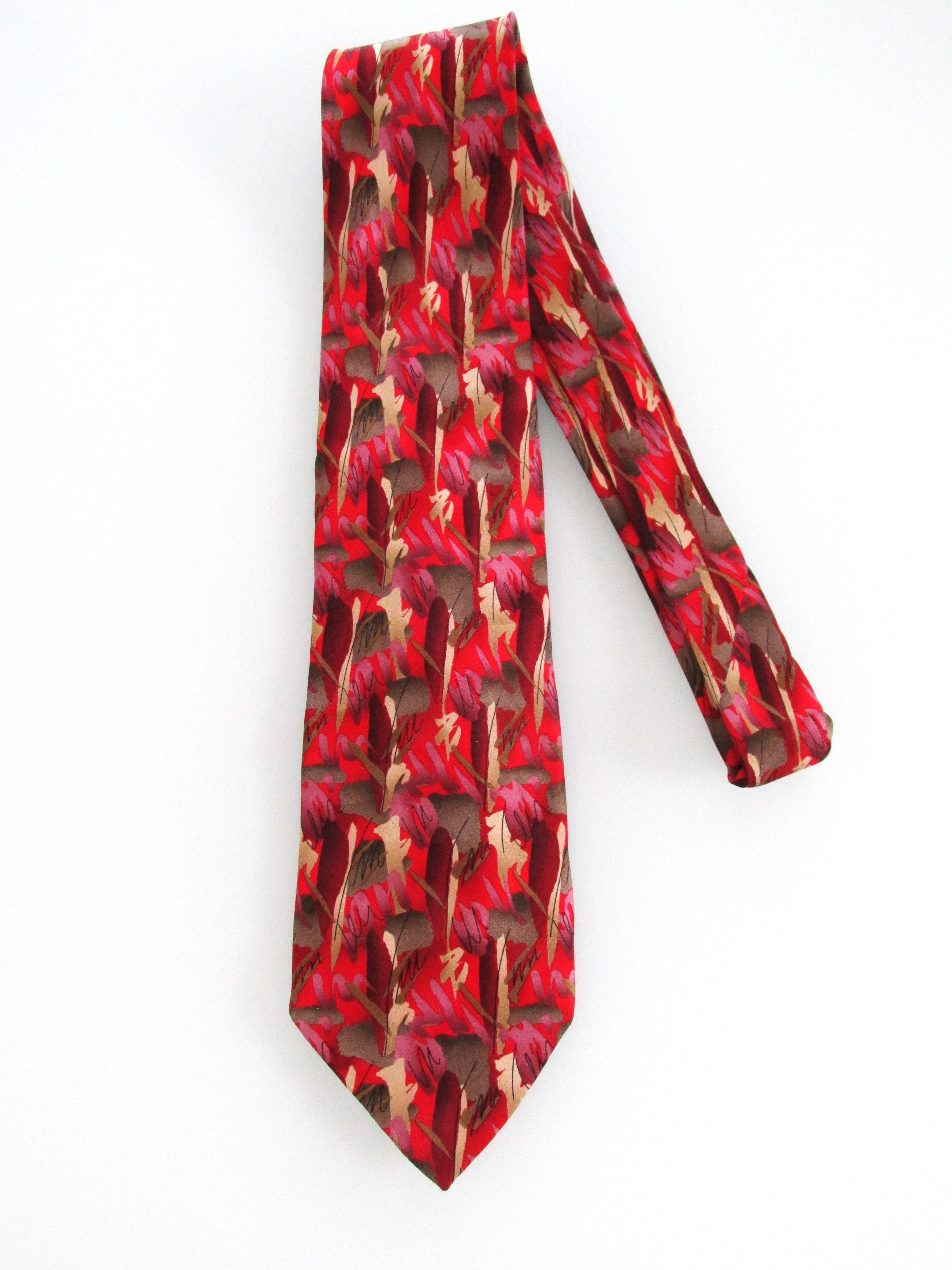 Vintage J. Garcia Men's Silk Tie Size ONE SIZE - 1 Thumbnail