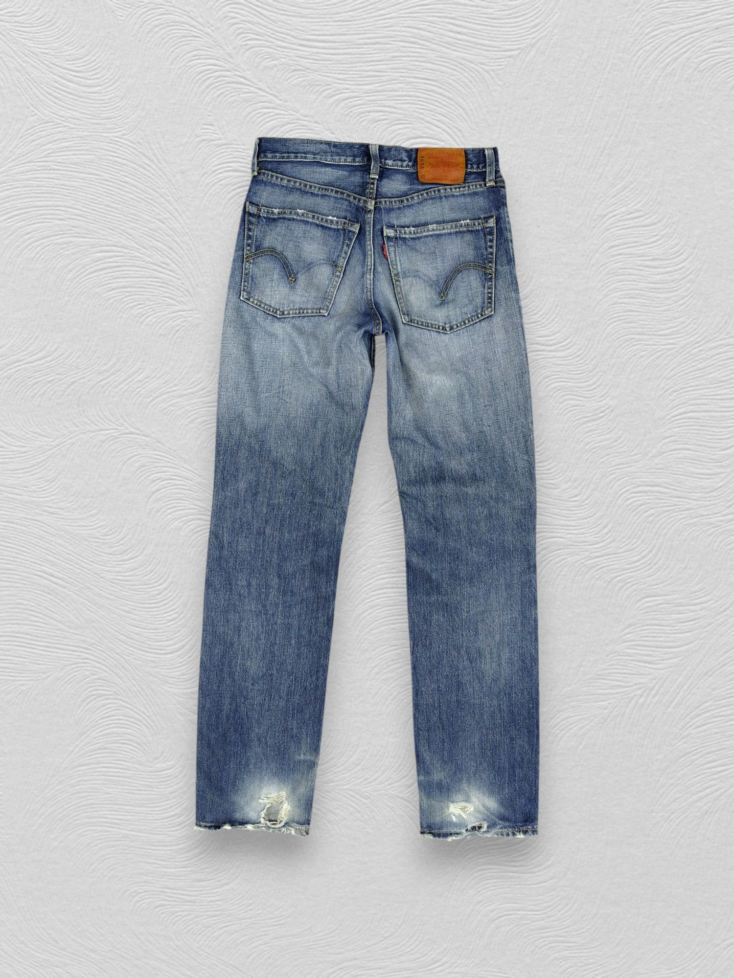 Levi's Faded Blue Vintage Levi's 502 Jeans 29x32.5 Denim -JN1070 Size US 29 - 2 Thumbnail