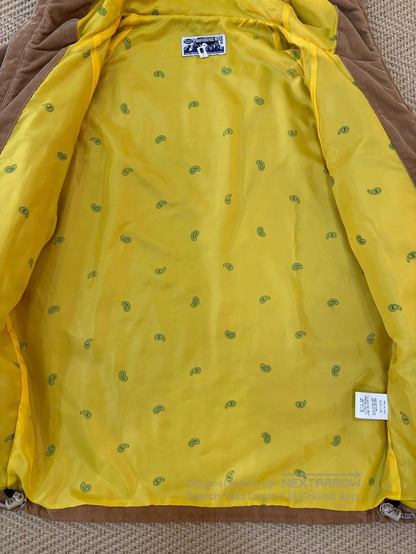 Bape BAPE Early Corduroy Heavyweight Jacket. Size US M / EU 48-50 / 2 - 3 Thumbnail