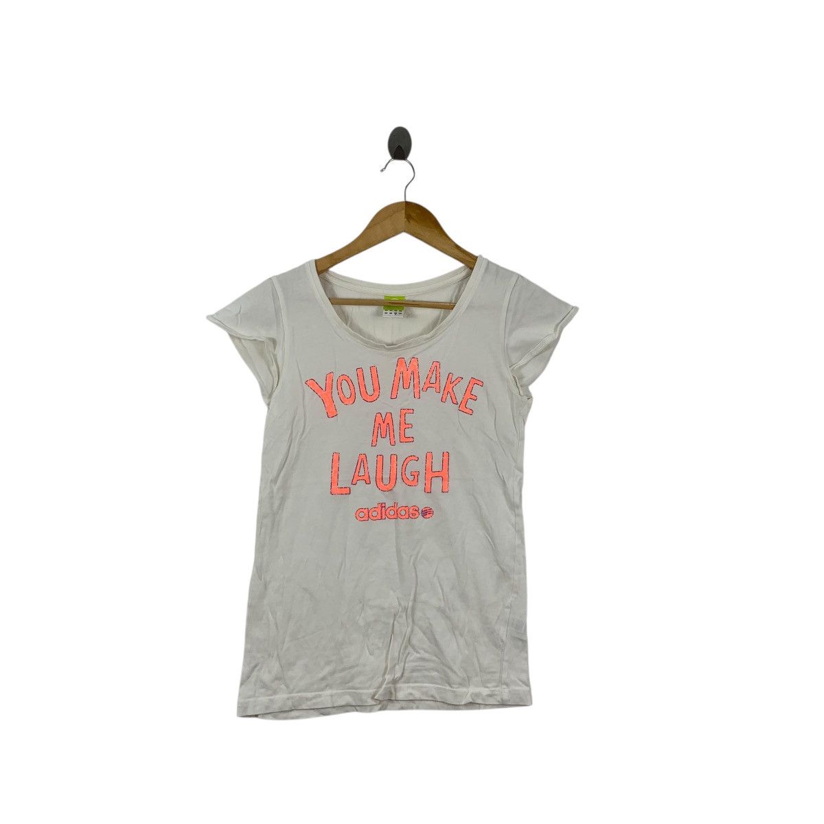 Adidas ADIDAS NEO LABEL Collection You Make Me Laugh Tee Shirt Top Size M / US 6-8 / IT 42-44 - 1 Thumbnail