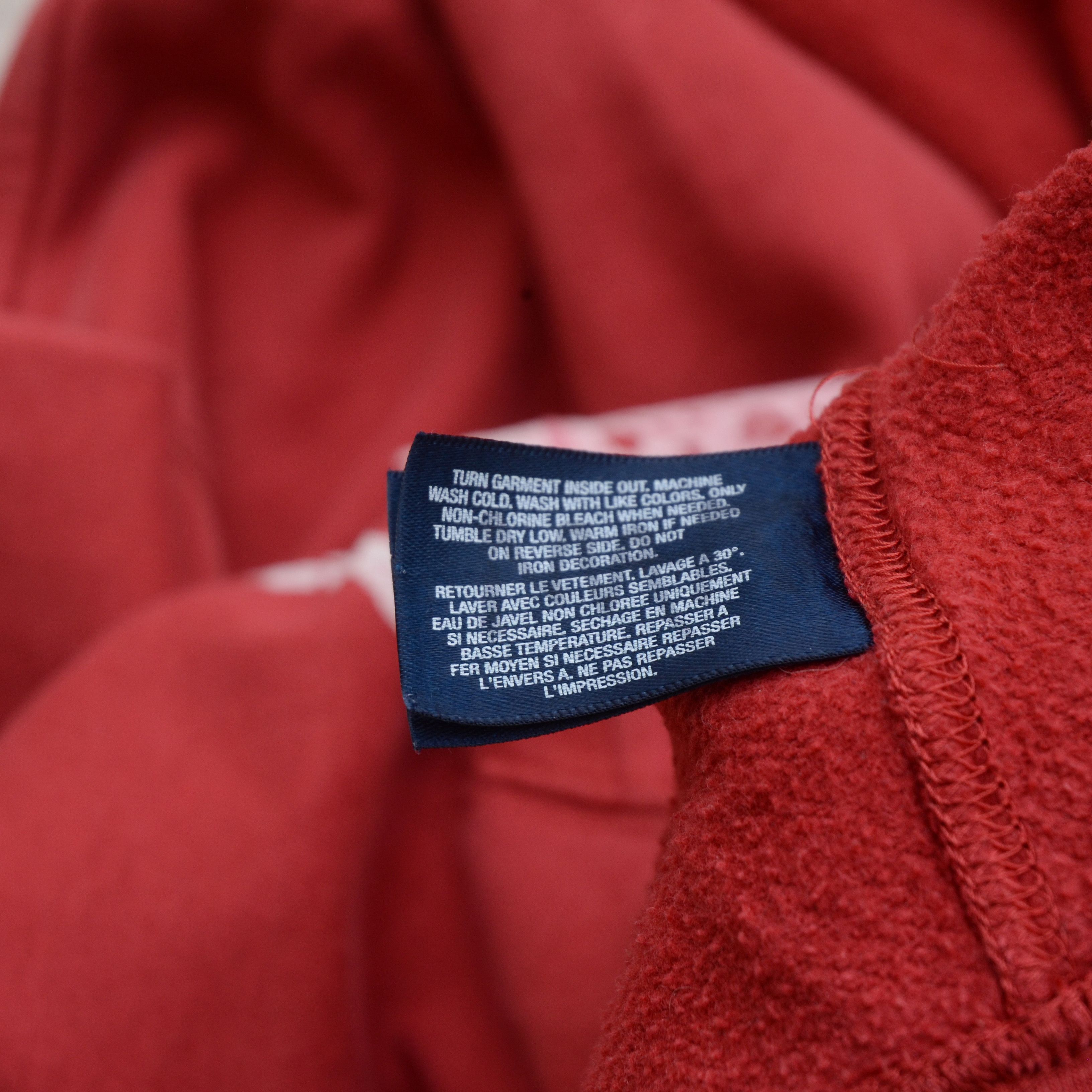 Polo Ralph Lauren Vintage Ralph Lauren Hoodie Women’s XS-S Red Zip-Up Big Pony Size S / US 4 / IT 40 - 9 Thumbnail