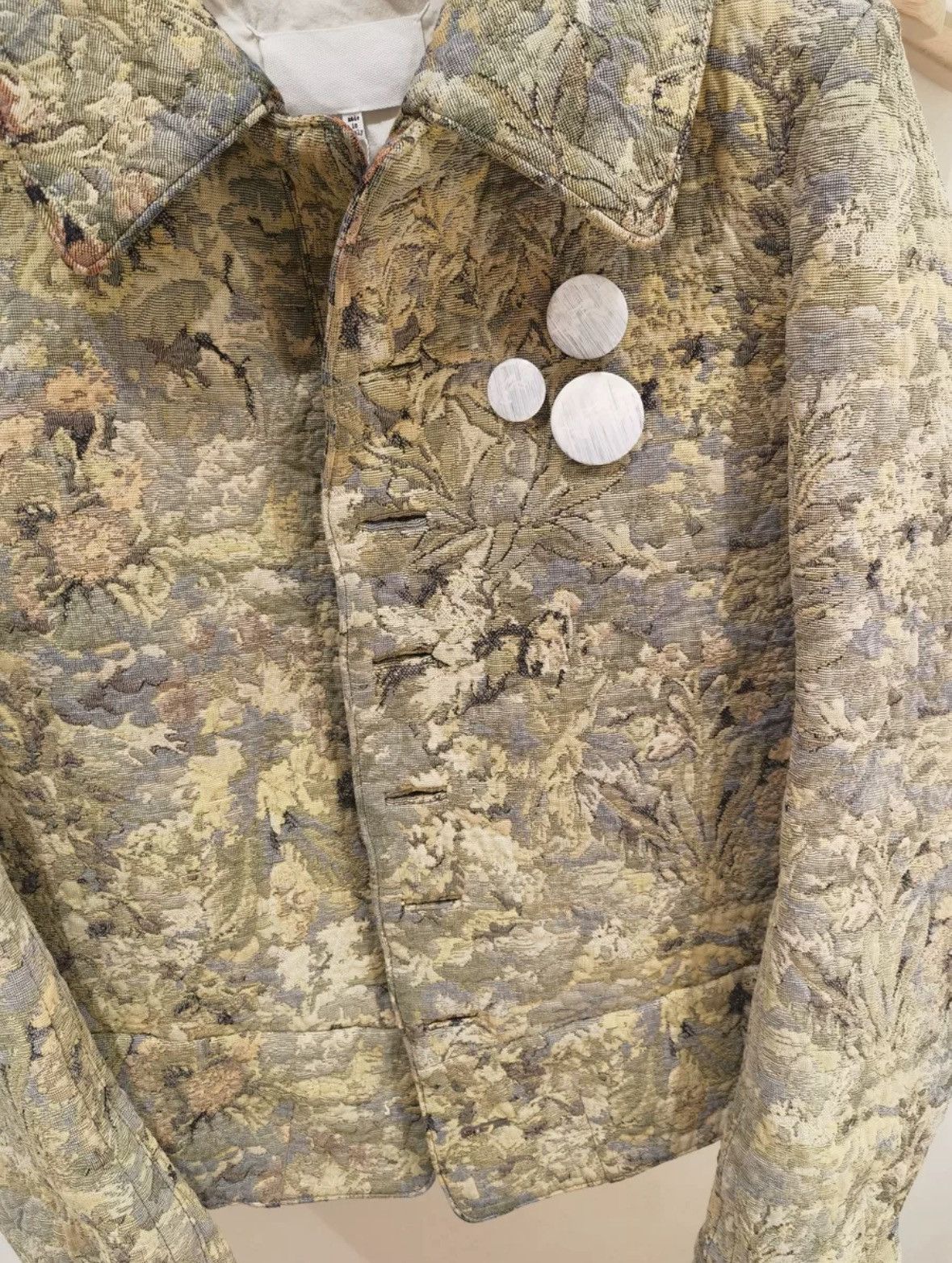 Maison Margiela Maison Margiela Artisanal ss22 Brocade Tapestry Jacket Size US S / EU 44-46 / 1 - 3 Thumbnail