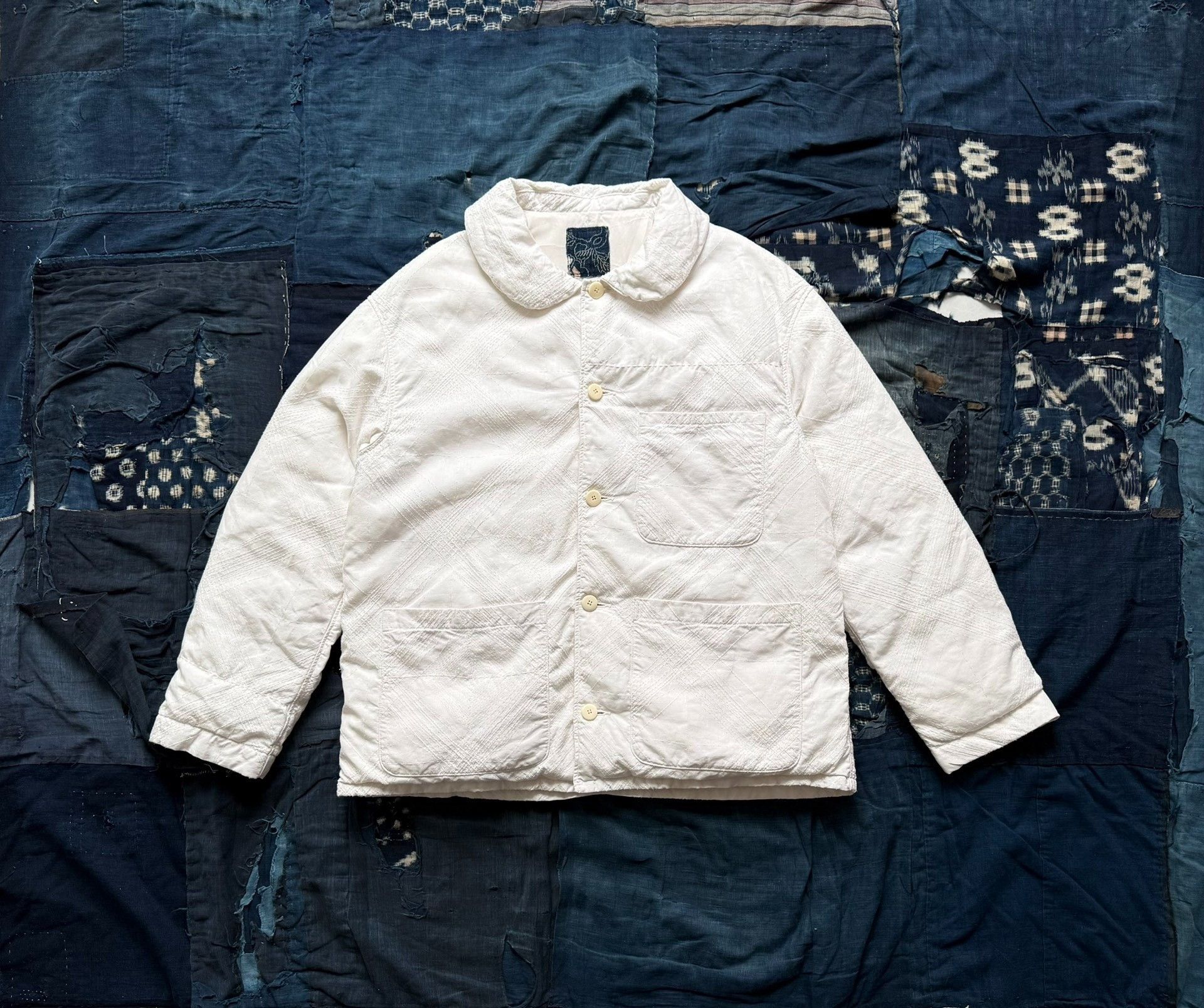 Visvim VISVIM 22AW NEVERLAND DOWN JKT SASHIKO Size US XL / EU 56 / 4 - 1 Thumbnail