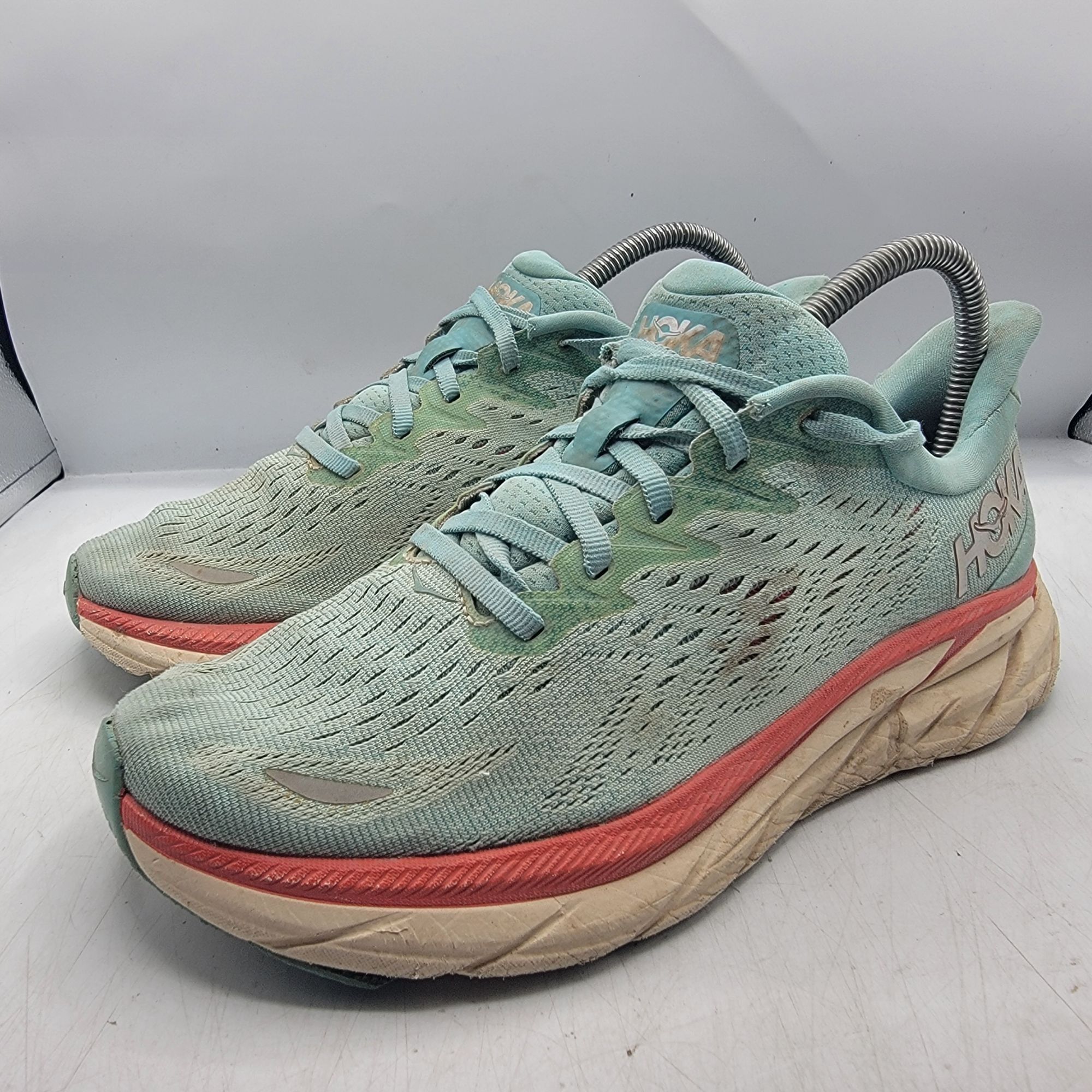 Hoka Hoka One One Clifton 8 Womens 8 D Wide Athletic Shoes Runnin Size US 8 / IT 38 - 4 Thumbnail