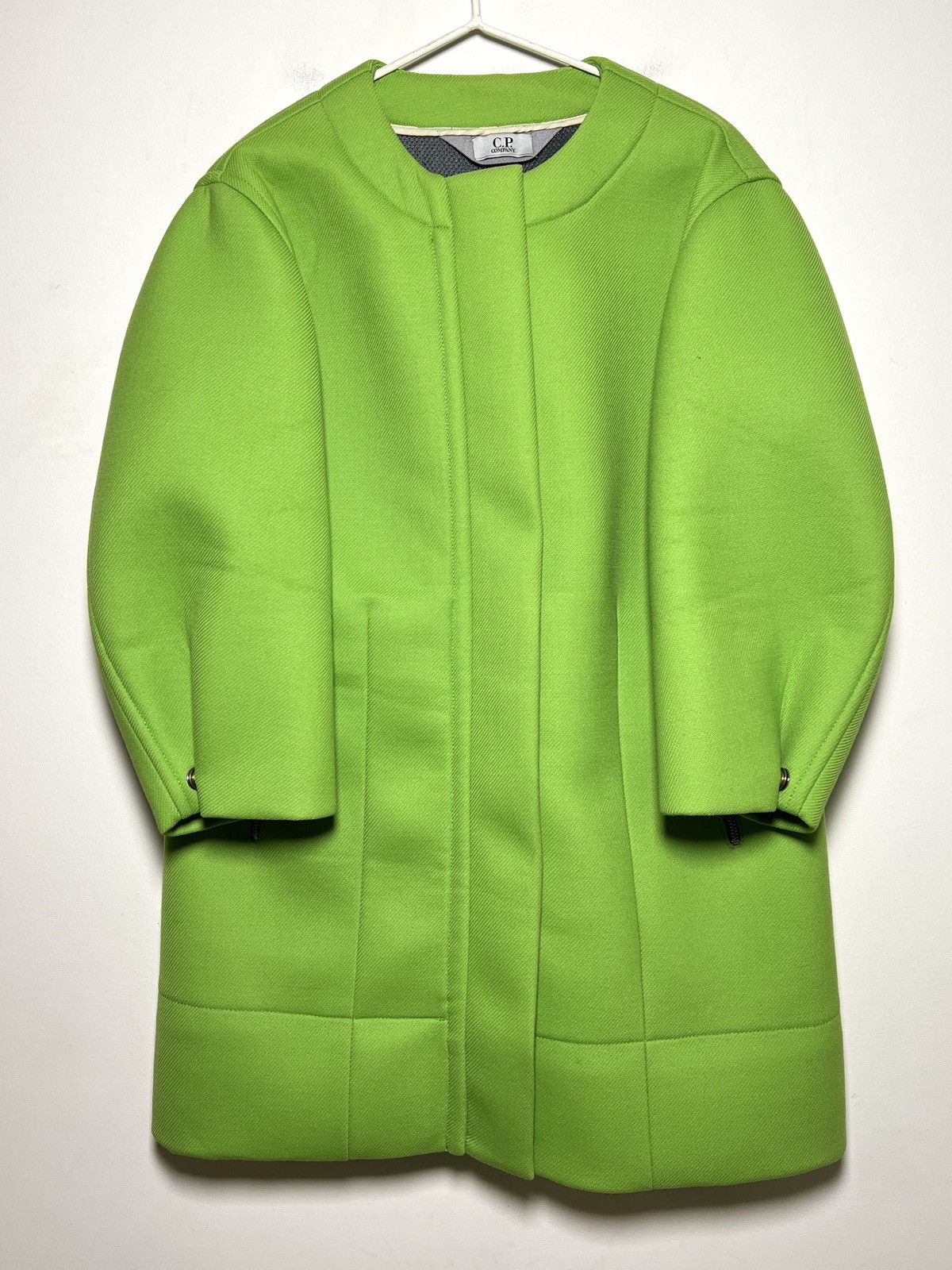 C.P. Company C.P. Company structured coat in a striking neon green Size M / US 6-8 / IT 42-44 - 3 Thumbnail