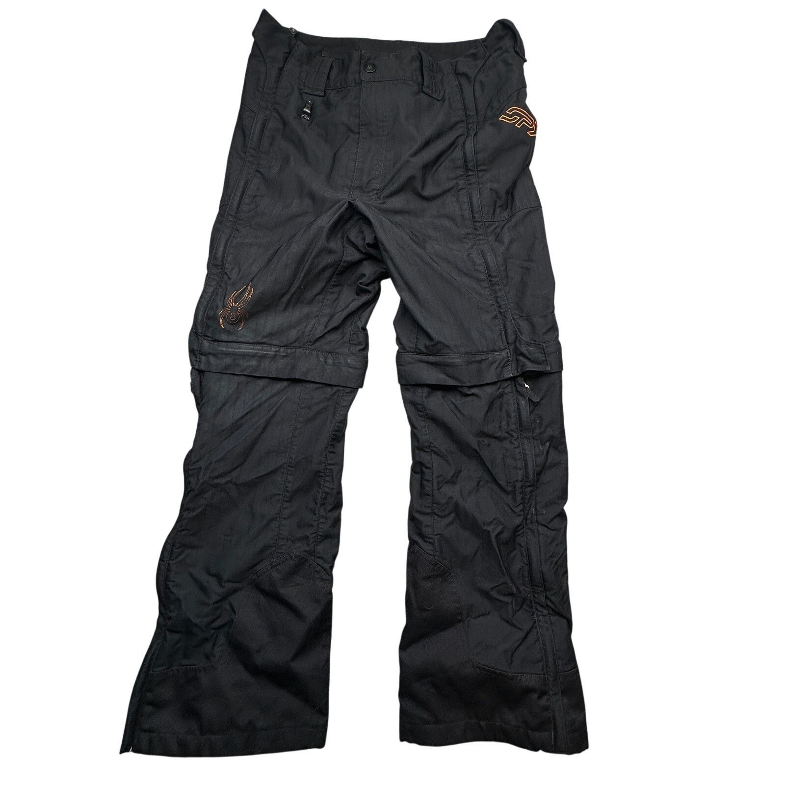 Spyder Spyder Convertible Snowboard Ski Snow Pants Mens Small Black Size US 34 / EU 50 - 1 Thumbnail