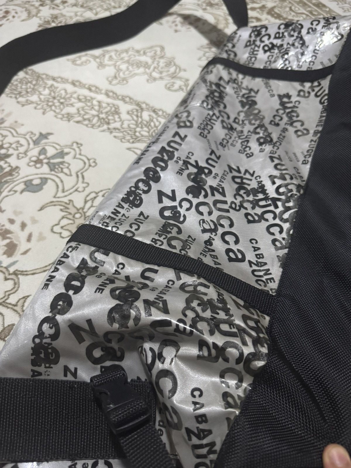 CABANE de ZUCCa × Issey Miyake × Zucca Super Big Monogram Zucca Bike Messenger Bag Size ONE SIZE - 8 Thumbnail