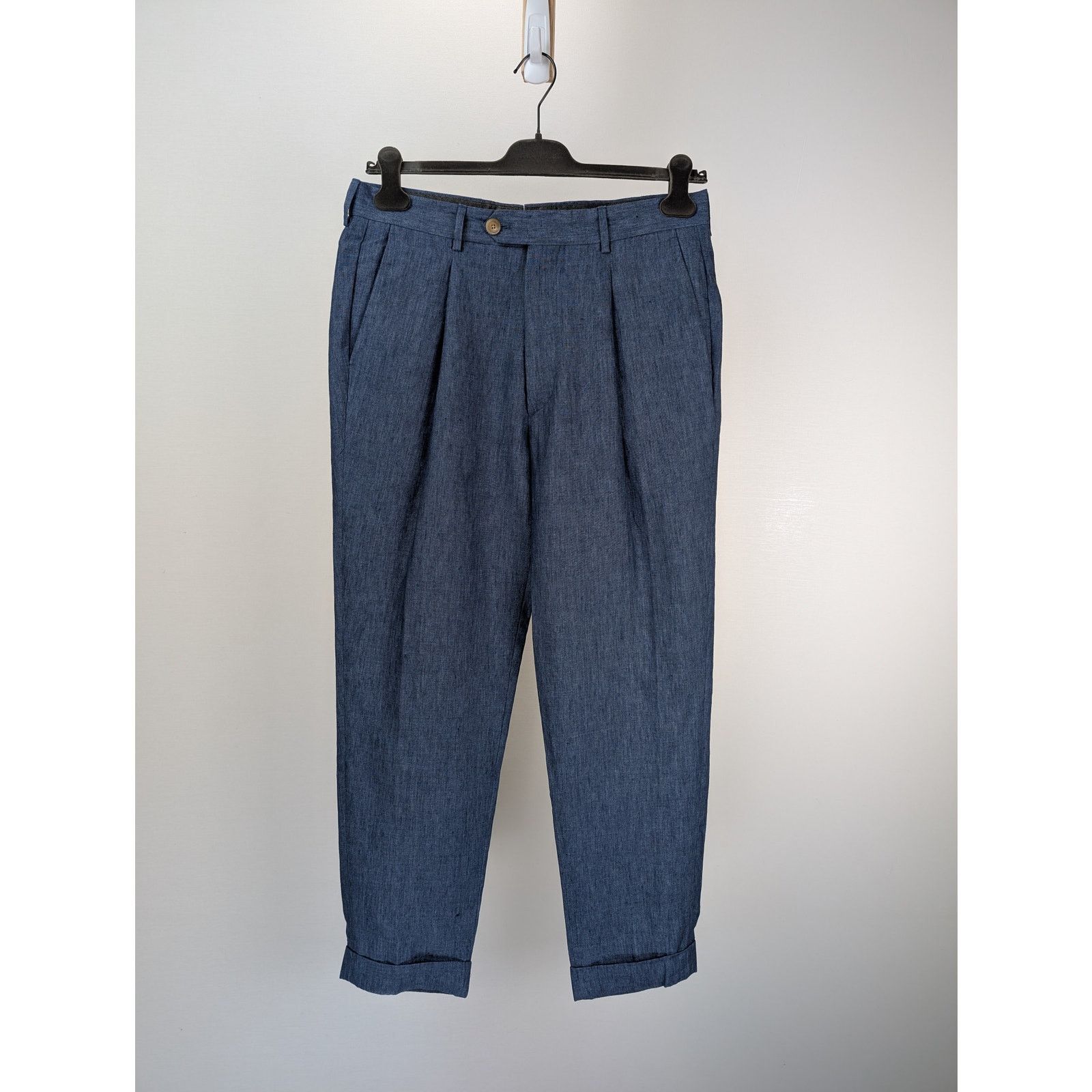 Todd Snyder o1rshd1 CC20 Trouser Pants in Navy Blue Size US 32 / EU 48 - 1 Thumbnail