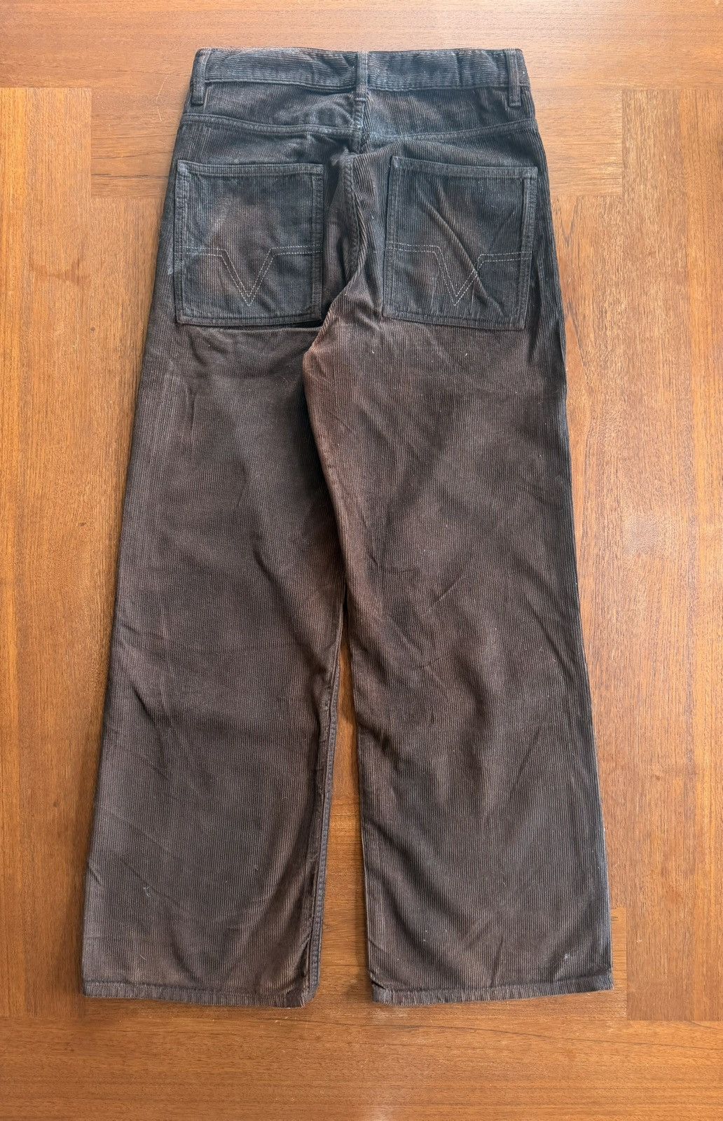 No Maintenance No Maintenance Brown Waxed Corduroy Pants Size US 28 / EU 44 - 4 Thumbnail