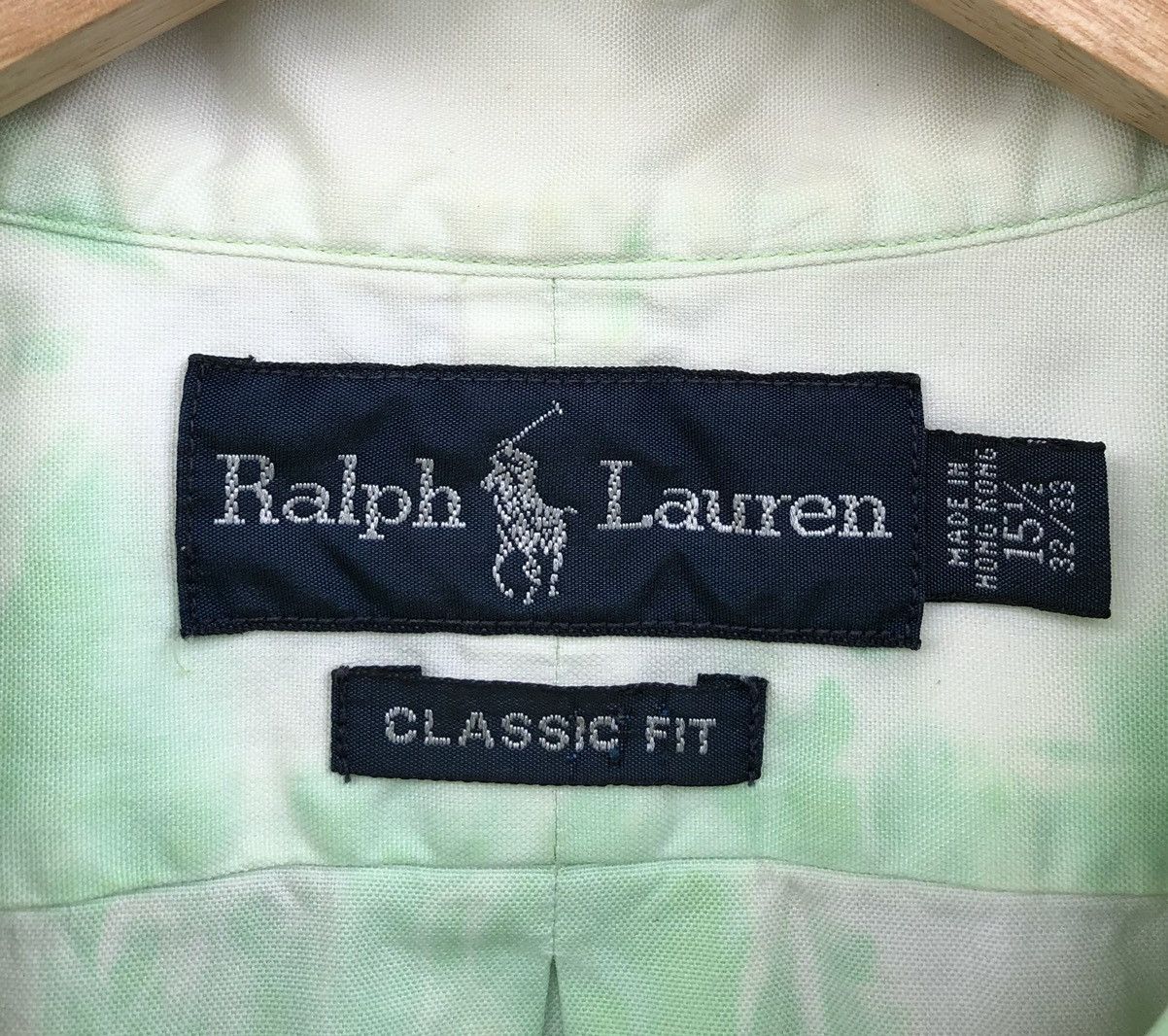 Polo Ralph Lauren Polo Ralph Lauren Men Tie Dye Button Down Short Sleeve Shirt Size US M / EU 48-50 / 2 - 9 Thumbnail