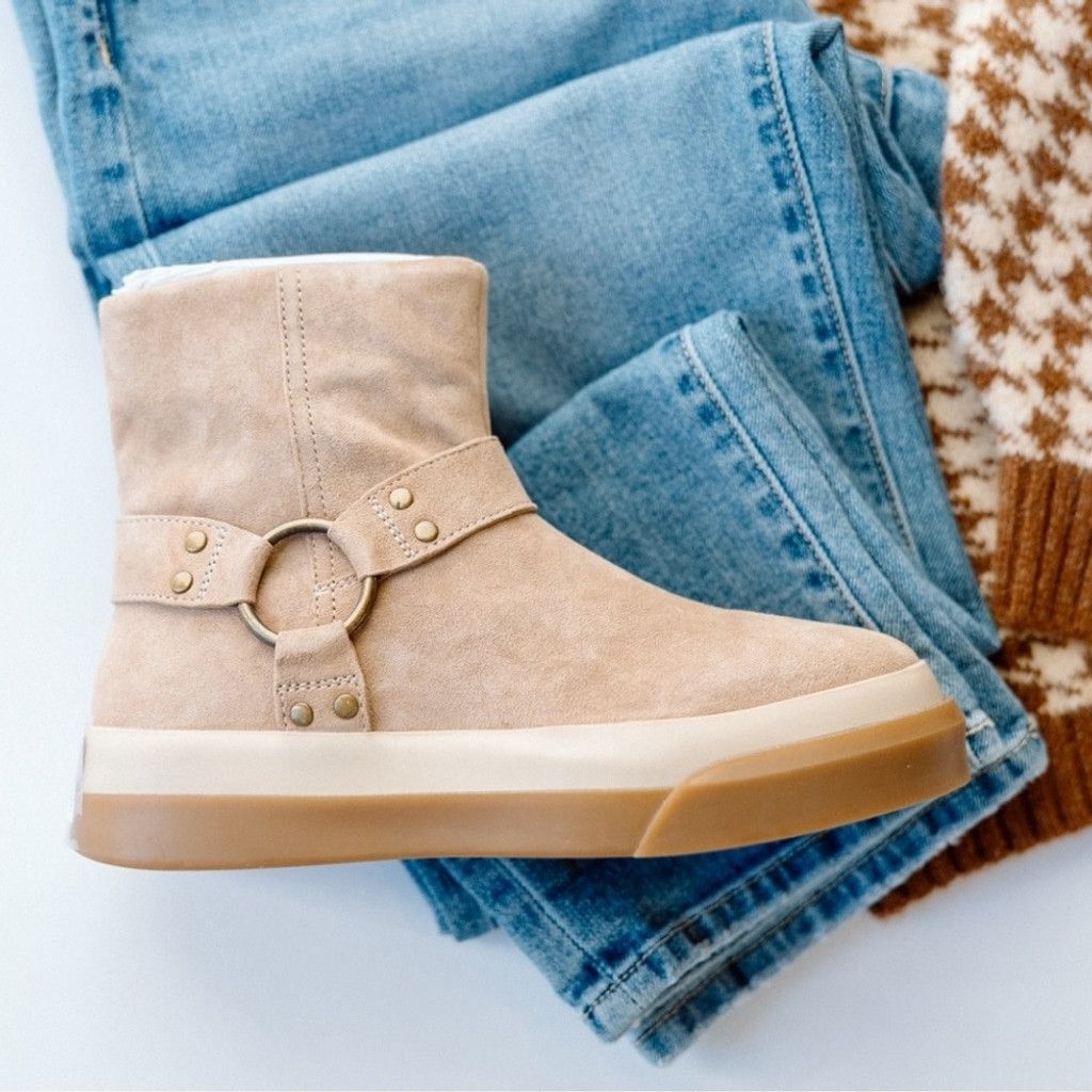 Free People FREE PEOPLE Bodhi Harness Suede Leather Boots Sneaker Sz 6.5 Size US 6 / IT 36 - 3 Thumbnail