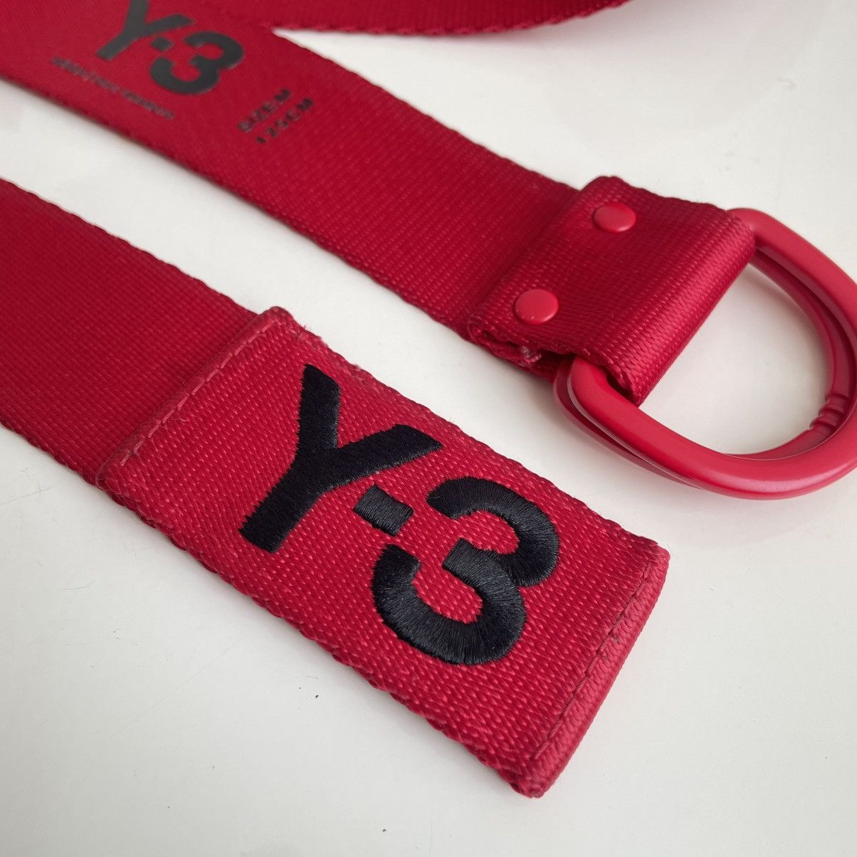Adidas × Y-3 Y-3 "Yohji Yamamoto Adidas Classic" D-Ring Belt Size ONE SIZE - 8 Thumbnail