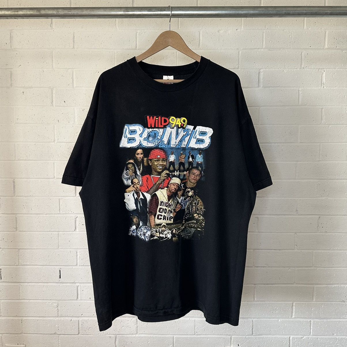 Vintage Wild 94.9 Bomb 2007 Hip-Hop Music Festival T-Shirt Size US XXL / EU 58 / 5 - 1 Thumbnail