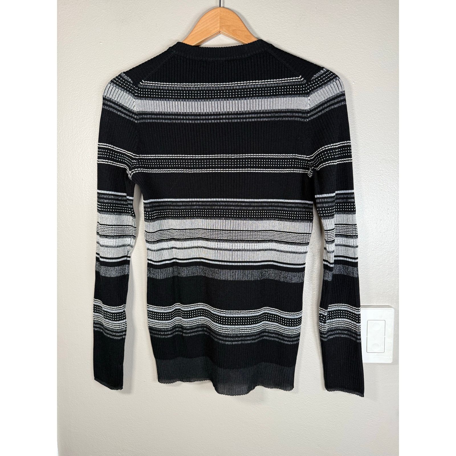 Proenza Schouler Proenza Schouler Striped Ribbed Crewneck $665 size S Size S / US 4 / IT 40 - 5 Thumbnail