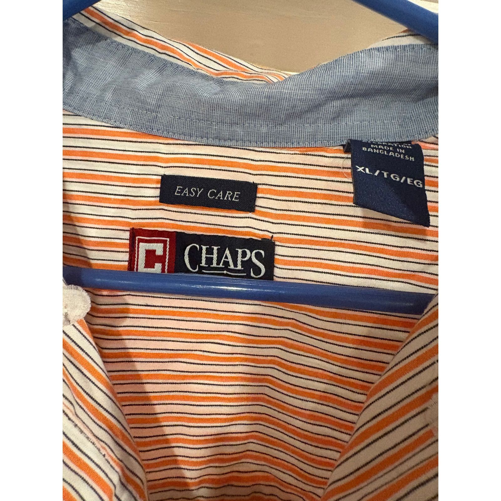 Chaps Chaps Men’s Easy Care Long Sleeve Button Down Shirt Size XL Size US XL / EU 56 / 4 - 3 Thumbnail