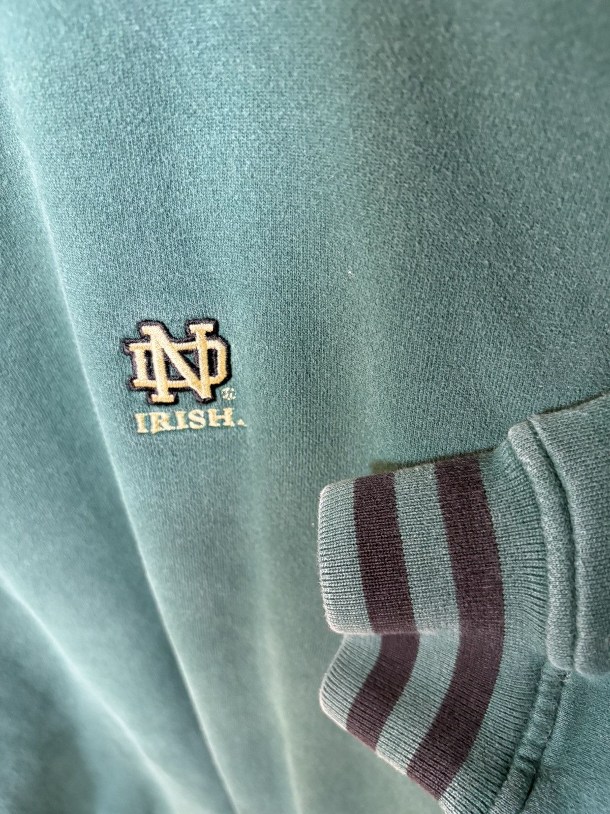 Cutter & Buck × Vintage 1990’s Notre Dame Crewneck Sweatshirt Size US L / EU 52-54 / 3 - 4 Thumbnail