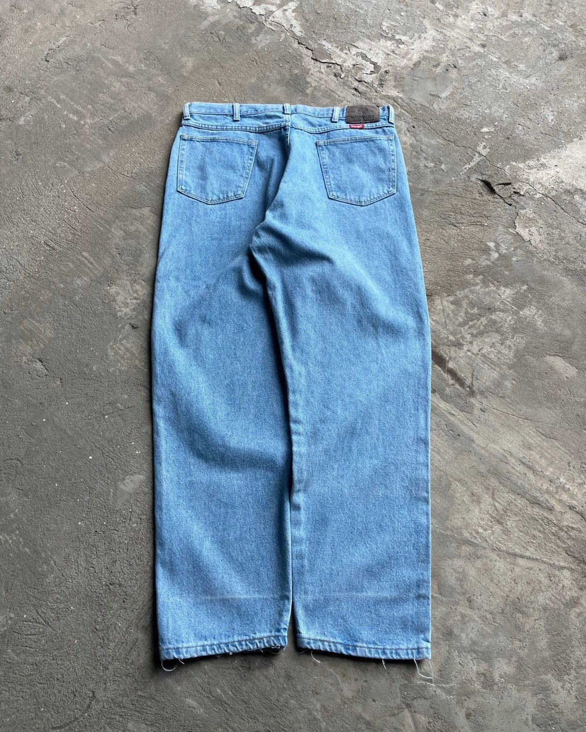 Carhartt × JNCO × Wrangler Vintage Wrangler Perfect Washed Baggy Pants Carhart Style Size US 36 / EU 52 - 4 Thumbnail