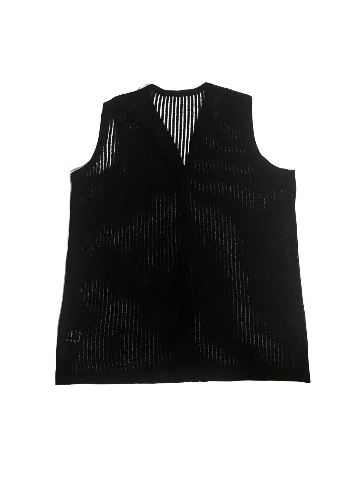 Other Black sheer Vest.wv4428 Size XXL / US 16-18 / IT 52-54 - 10 Thumbnail