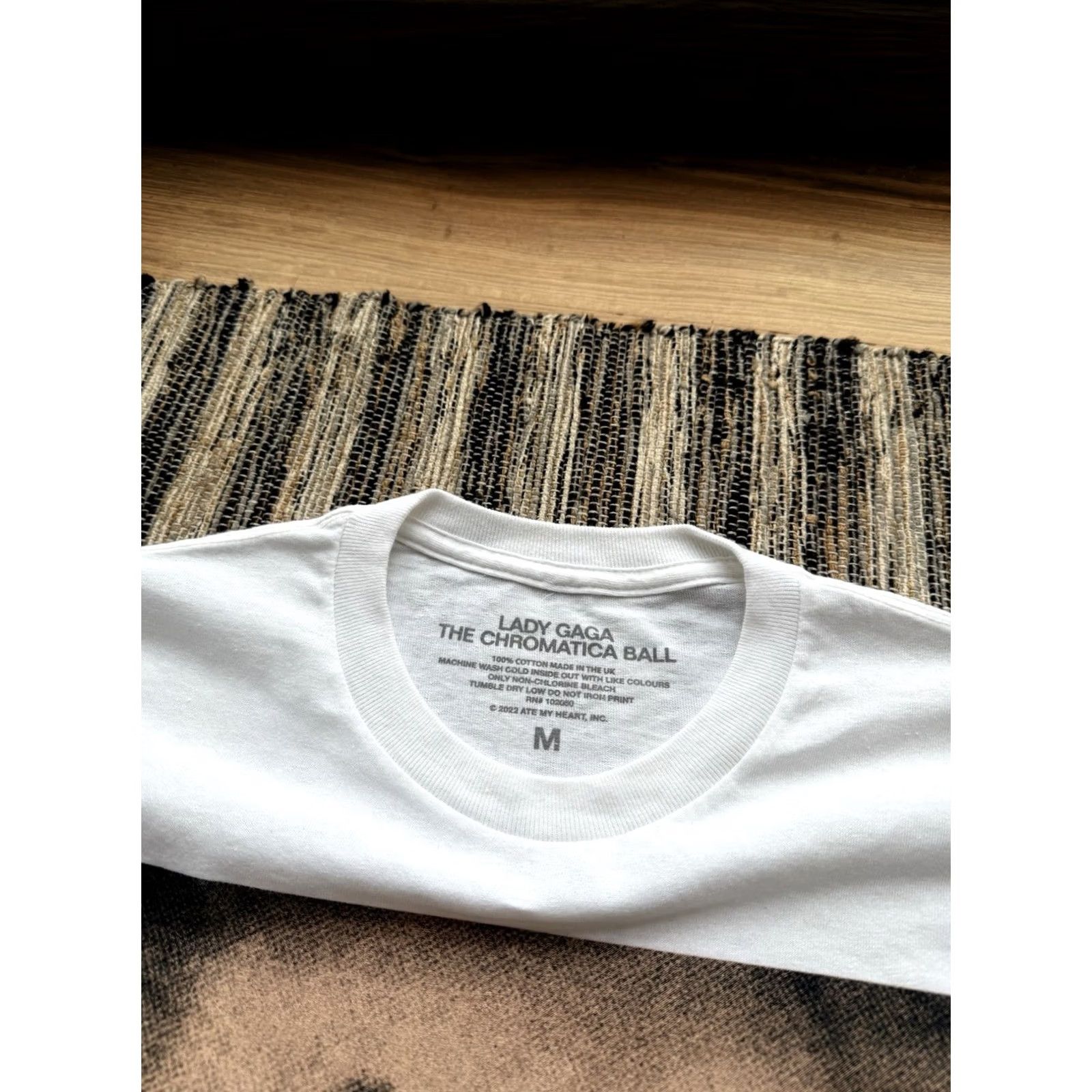 Bally LADY GAGA THE CHROMATICA BALL TOUR 2022 T-SHIRT OFFICIAL BAGGY MENS SIZE M SADE Size US M / EU 48-50 / 2 - 7 Thumbnail