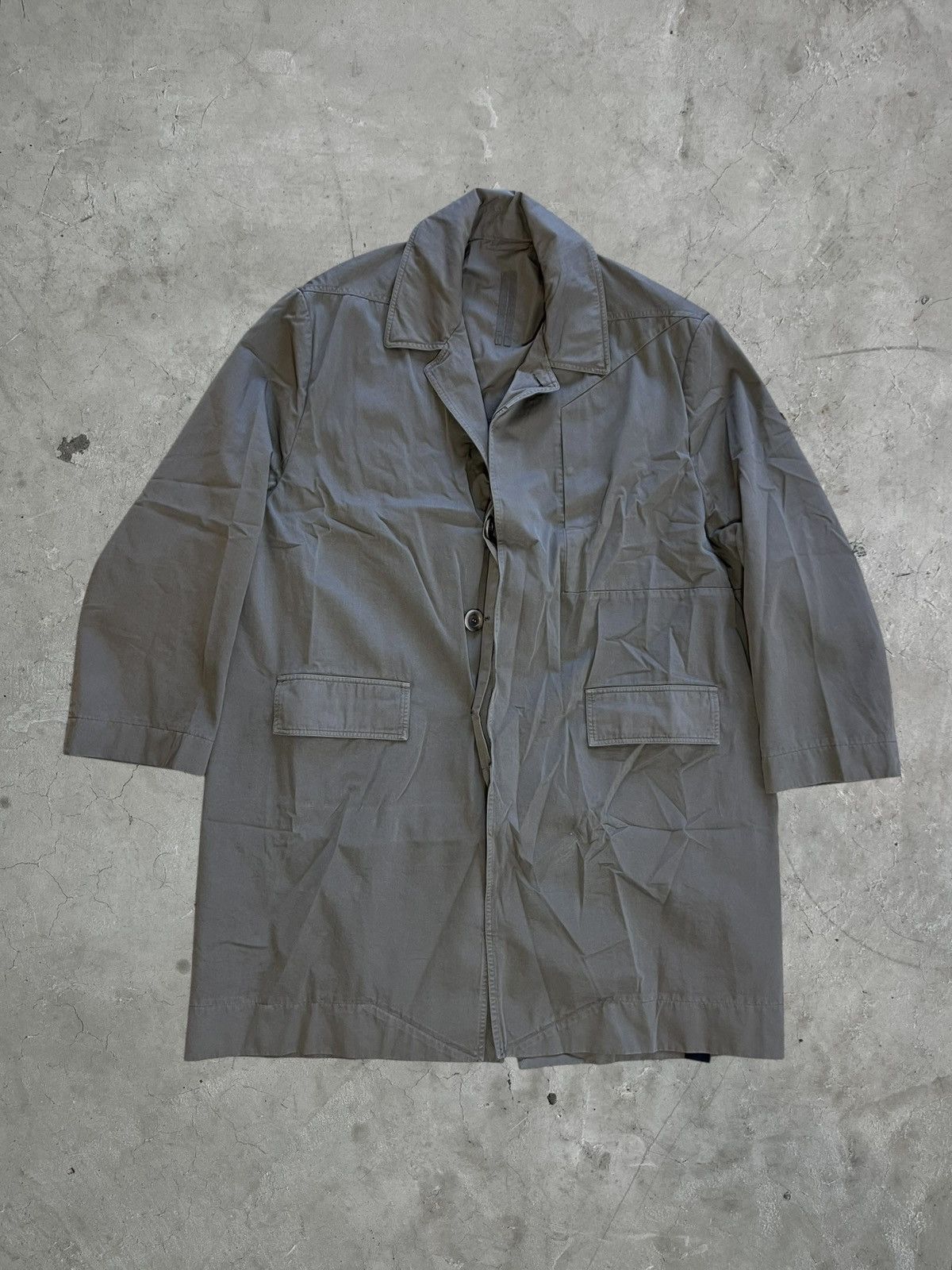 Rick Owens Rick Owens Trench Coat Size US L / EU 52-54 / 3 - 1 Thumbnail