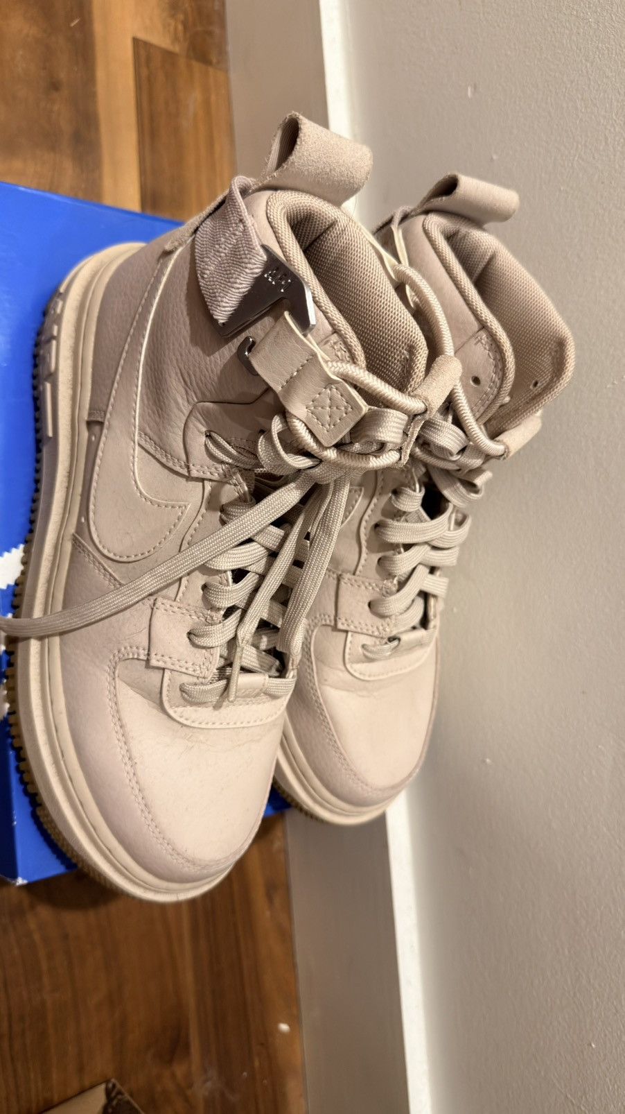Nike Nike Air Force 1 Utility 2.0 Fossil Stone (Women's) - Size 7 Size US 7 / IT 37 - 3 Thumbnail
