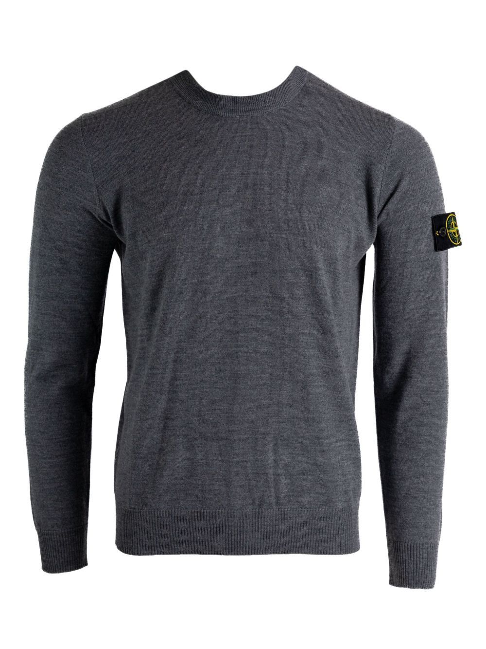 Stone Island WOOL CREWNECK SWEATER Size US L / EU 52-54 / 3 - 1 Thumbnail