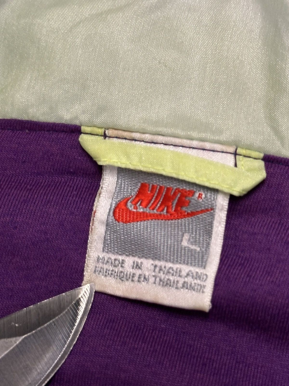 Nike × Vintage Vintage Nike tracksuit rare jacket pants size L Size 50L - 6 Thumbnail