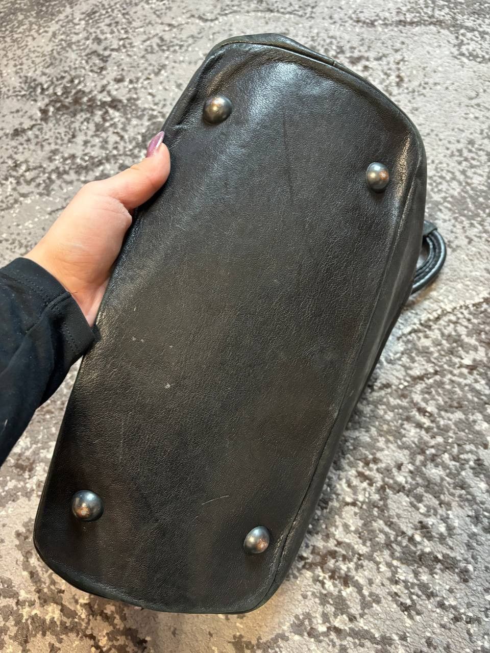 Allsaints × Vintage Vintage Y2K Allsaints Leather Archival Opium Shoulder Bag Size ONE SIZE - 7 Thumbnail