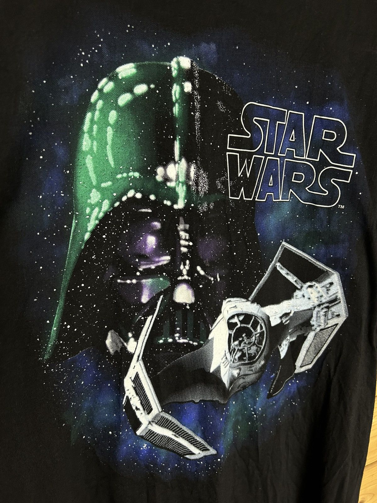 Vintage Vintage 1995 Star Wars Darth Vader T shirt Size US XL / EU 56 / 4 - 3 Thumbnail